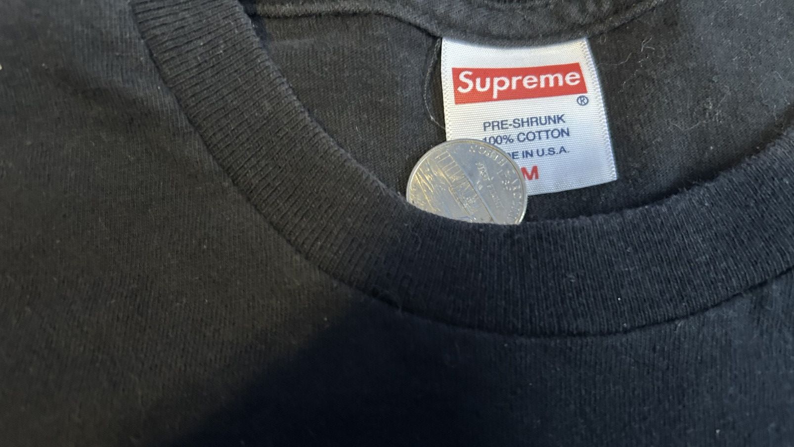 Supreme Supreme Mean Tee Size US M / EU 48-50 / 2 - 3 Thumbnail