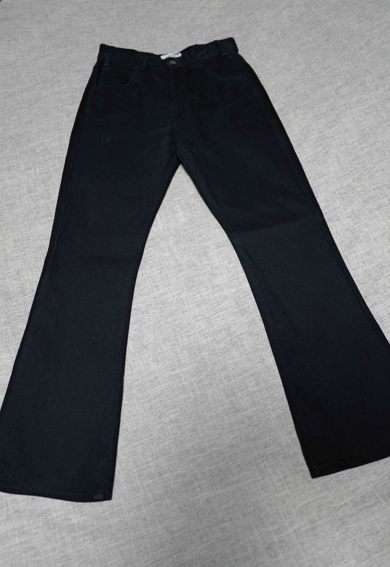 Celine CELINE Black micro-pull jeans Size 26" / US 2 / IT 38 - 1 Thumbnail