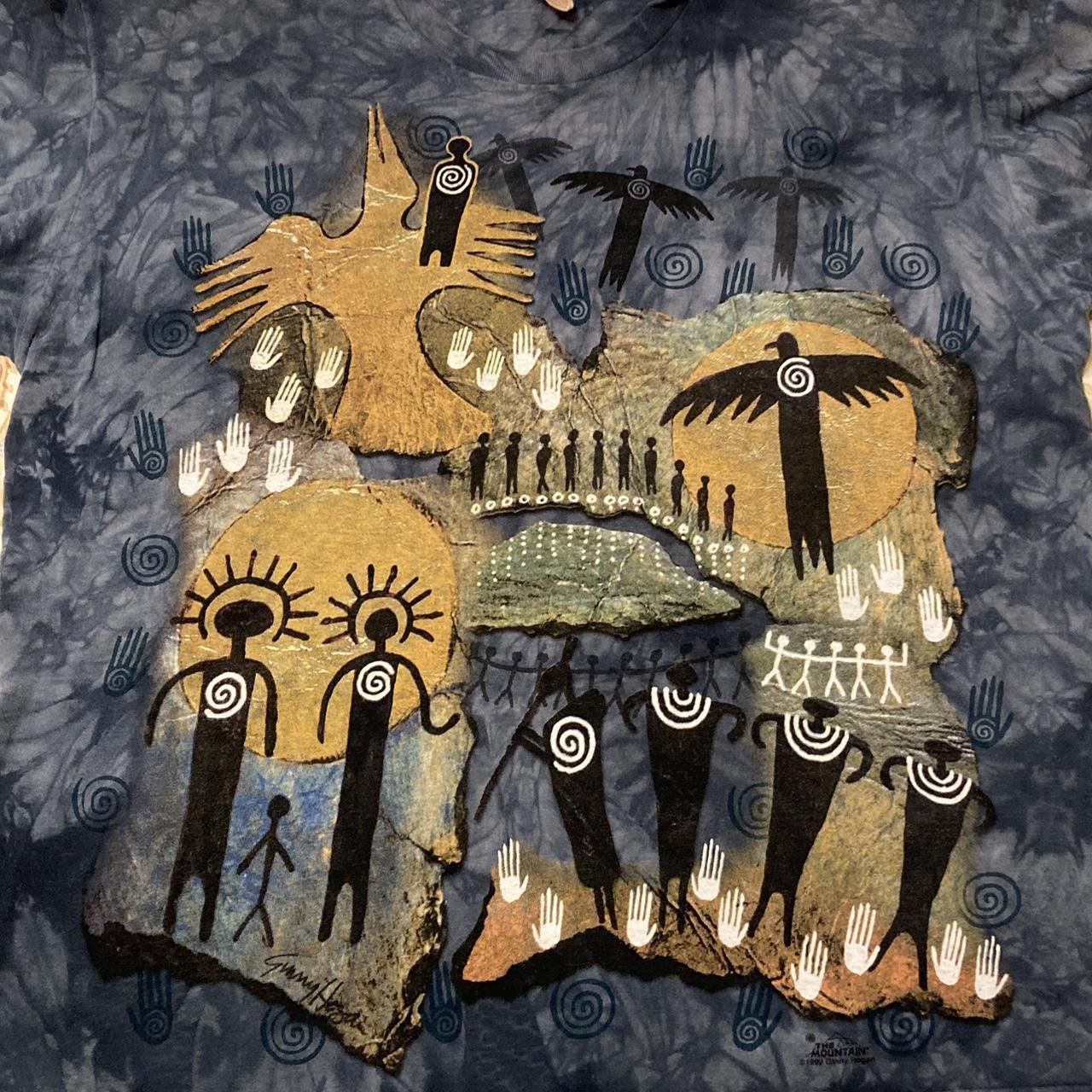 The Mountain Vintage 90s The Mountain Tribal Tee Size US XL / EU 56 / 4 - 1 Thumbnail