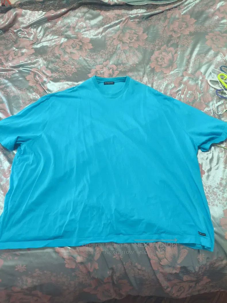 Balenciaga Balenciaga Short Sleeve, Sky Blue Size US XXS / EU 40 - 1 Thumbnail