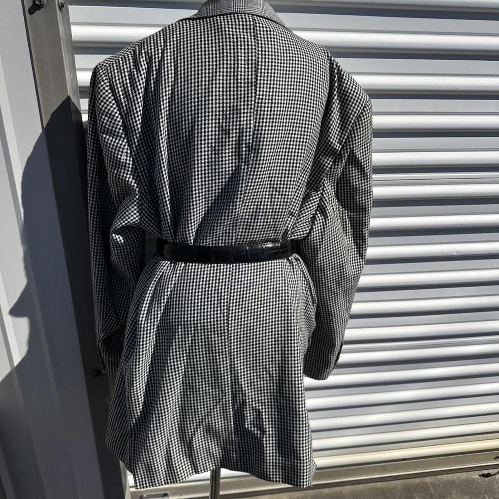 Other Black and white checkered blazer #checkeredjacket Size US L / EU 52-54 / 3 - 2 Thumbnail