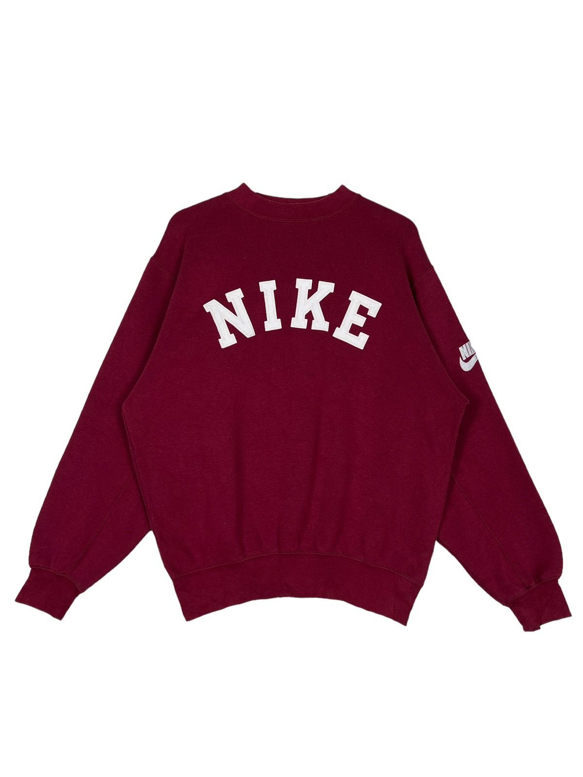 Nike 🔥 90s NIKE SPELL OUT BIG LOGO SWEATSHIRTS Size US L / EU 52-54 / 3 - 2 Thumbnail