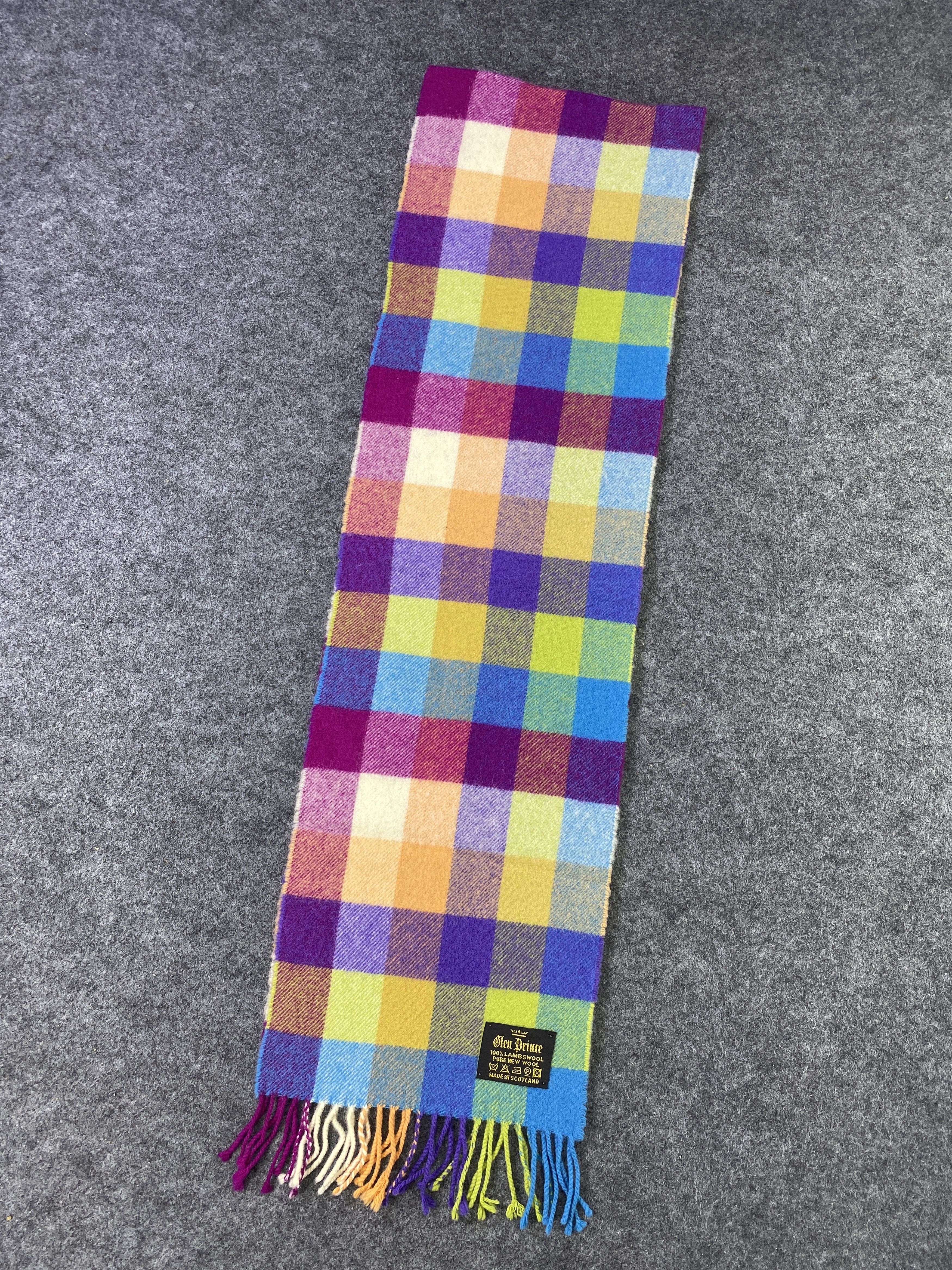 Vintage GLEN PRINCE Scarf/Muffler/Neckwear -T741 Size ONE SIZE - 2 Thumbnail
