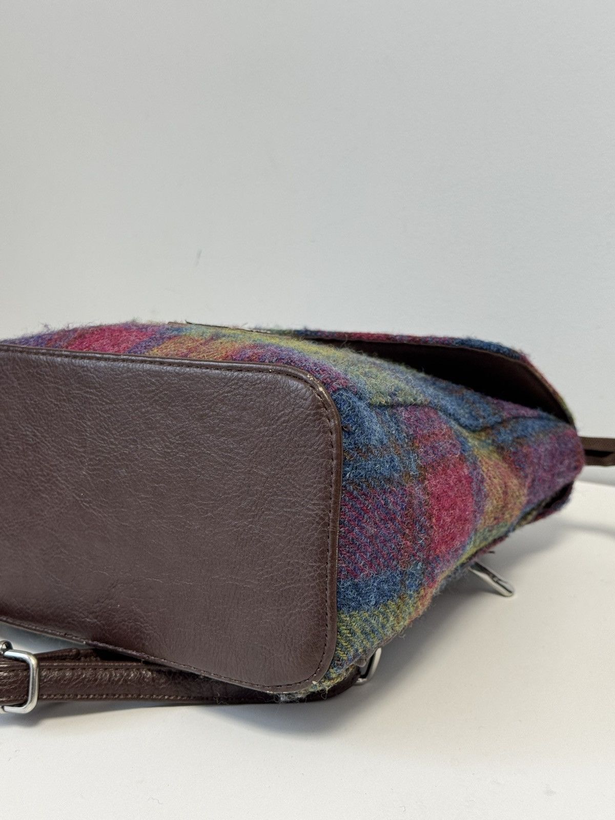 Harris Tweed AUTHENTIC HARRIS TWEED MINI BACKPACK TUMMEL GLEN APPIN Col Size ONE SIZE - 20 Thumbnail