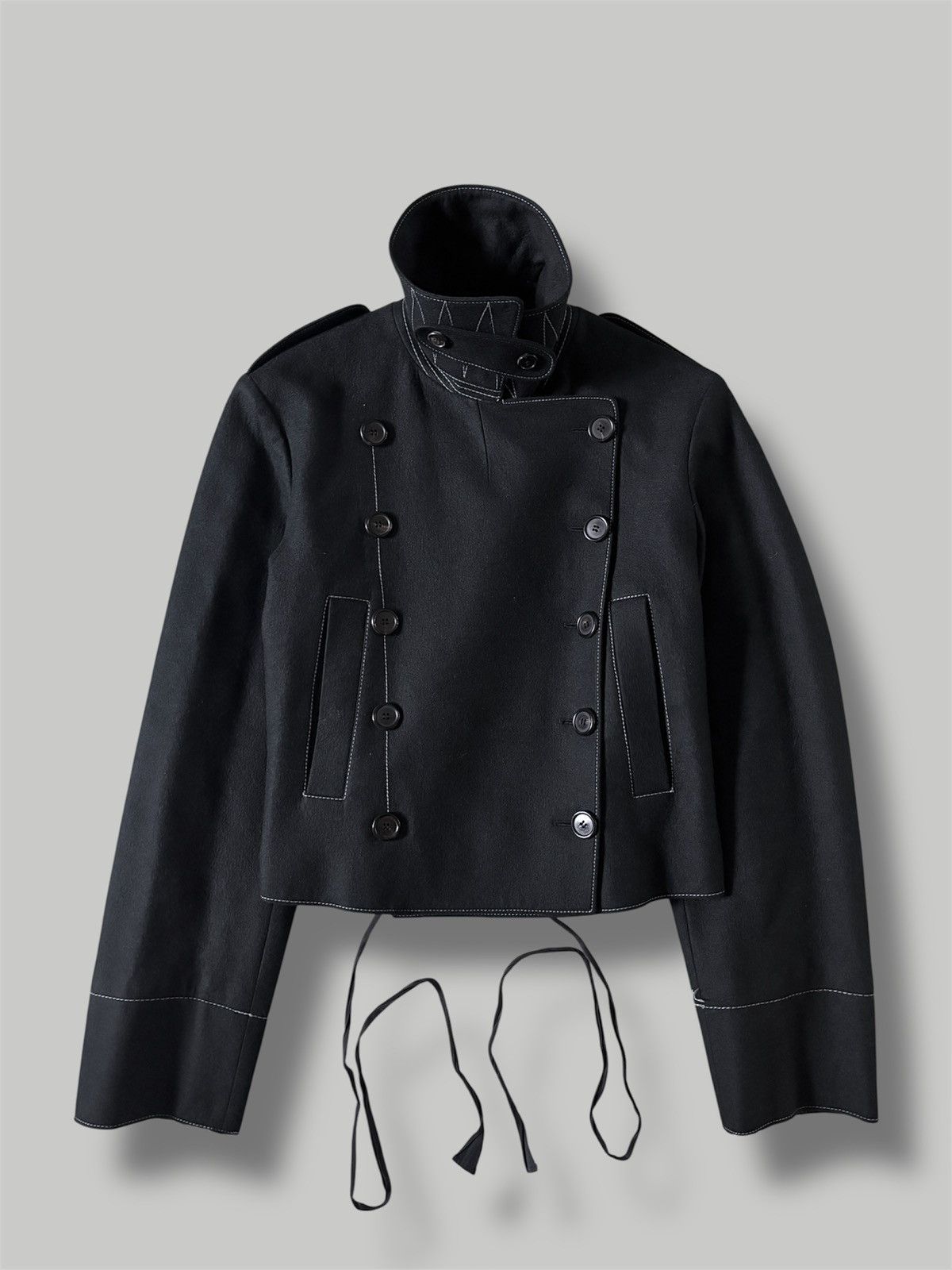 Ann Demeulemeester Ann Demeulemeester AW00 Runway Napoleon Fencing