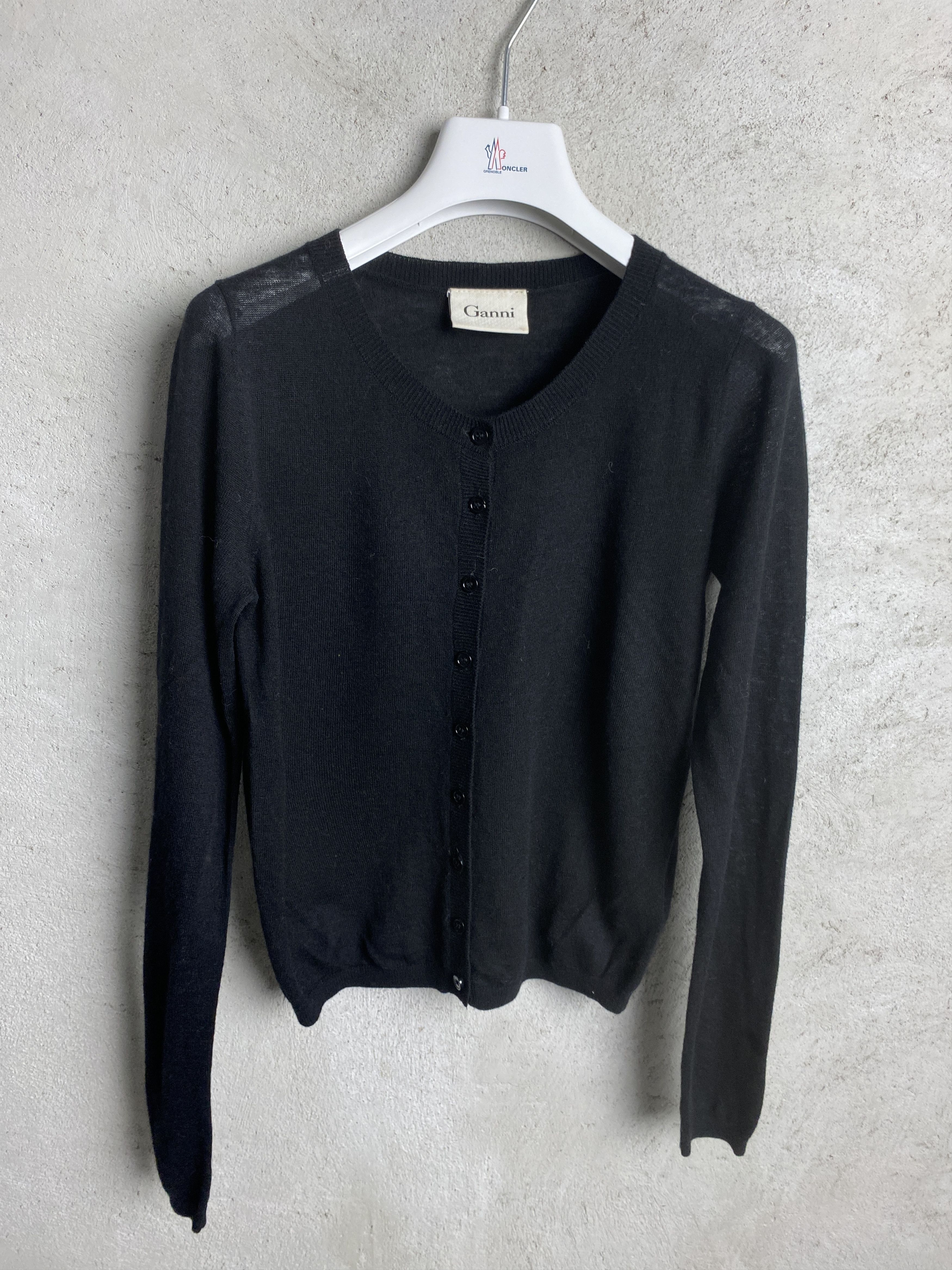 Ganni Ganni cardigan sweater knitwear wool blend Size XS / US 0-2 / IT 36-38 - 1 Thumbnail