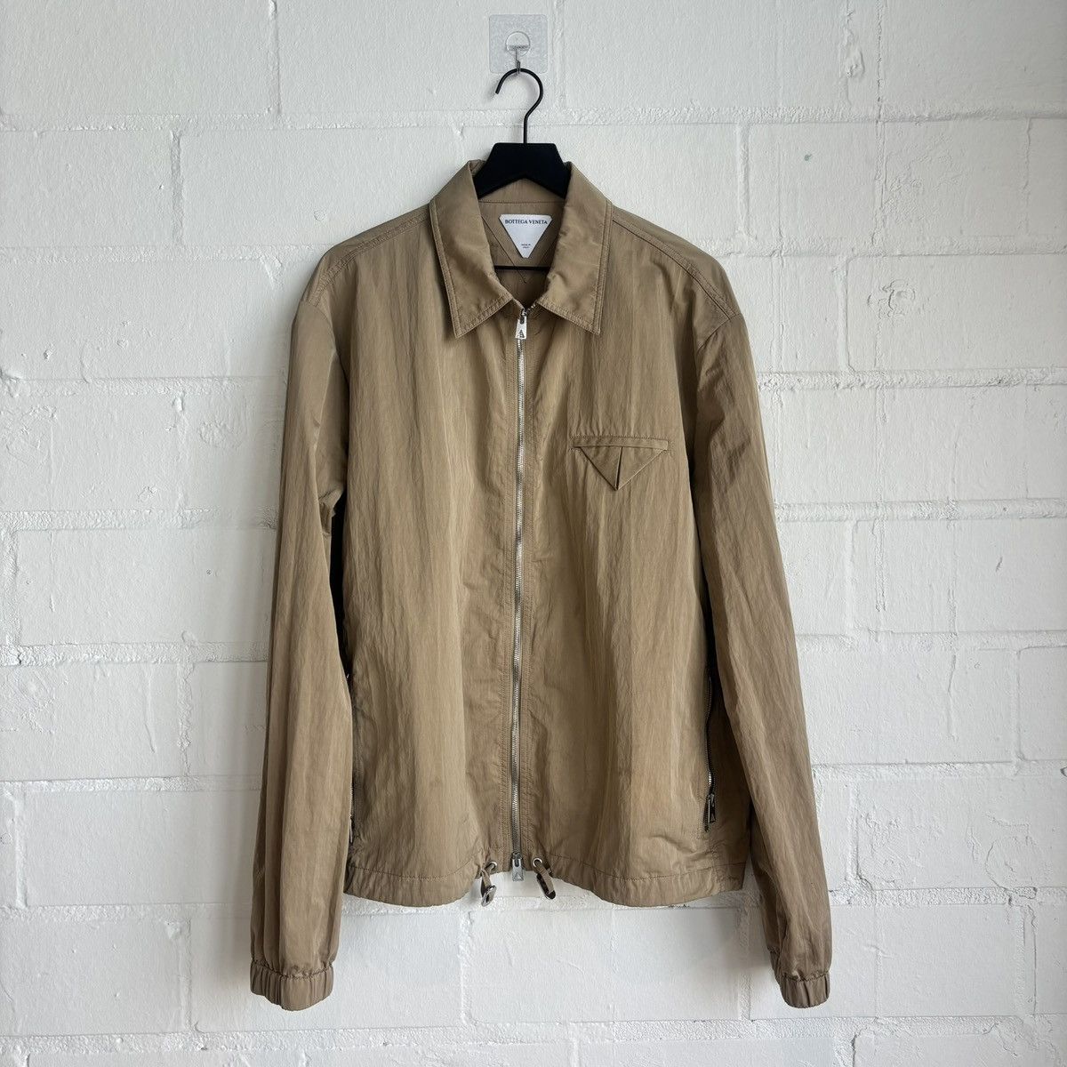 Bottega Veneta Brown Bottega Venetta Nylon Jacket Size US XL / EU 56 / 4 - 1 Thumbnail