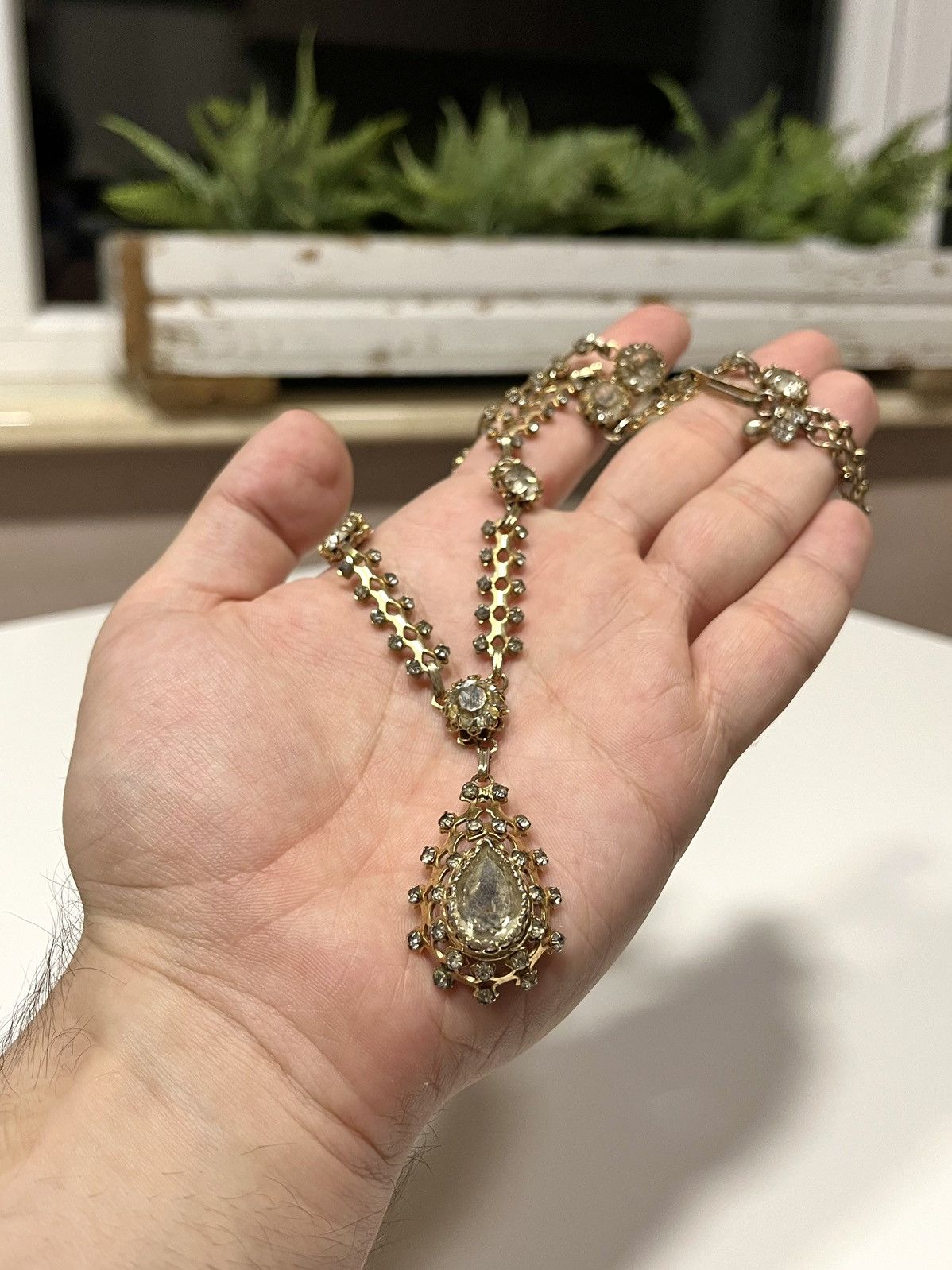 ★0% TAX★ DIOR BY KRAMER REVIVAL LAVALIER NECKLACE CHOKER