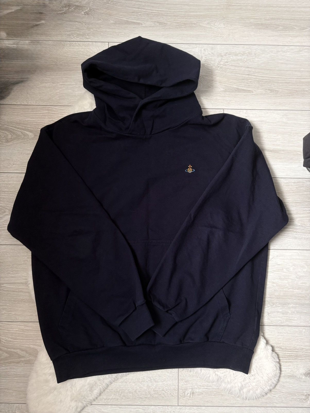 Vivienne Westwood Vivienne Westwood hoodie navy L designer streetwear Size US L / EU 52-54 / 3 - 1 Thumbnail