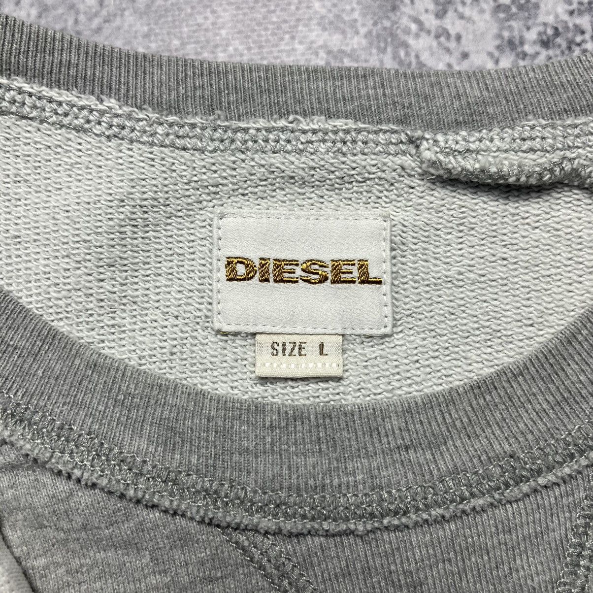 Diesel Vintage Diesel Big Central Logo Sweatshirt Streetwear Y2K Size US L / EU 52-54 / 3 - 5 Thumbnail