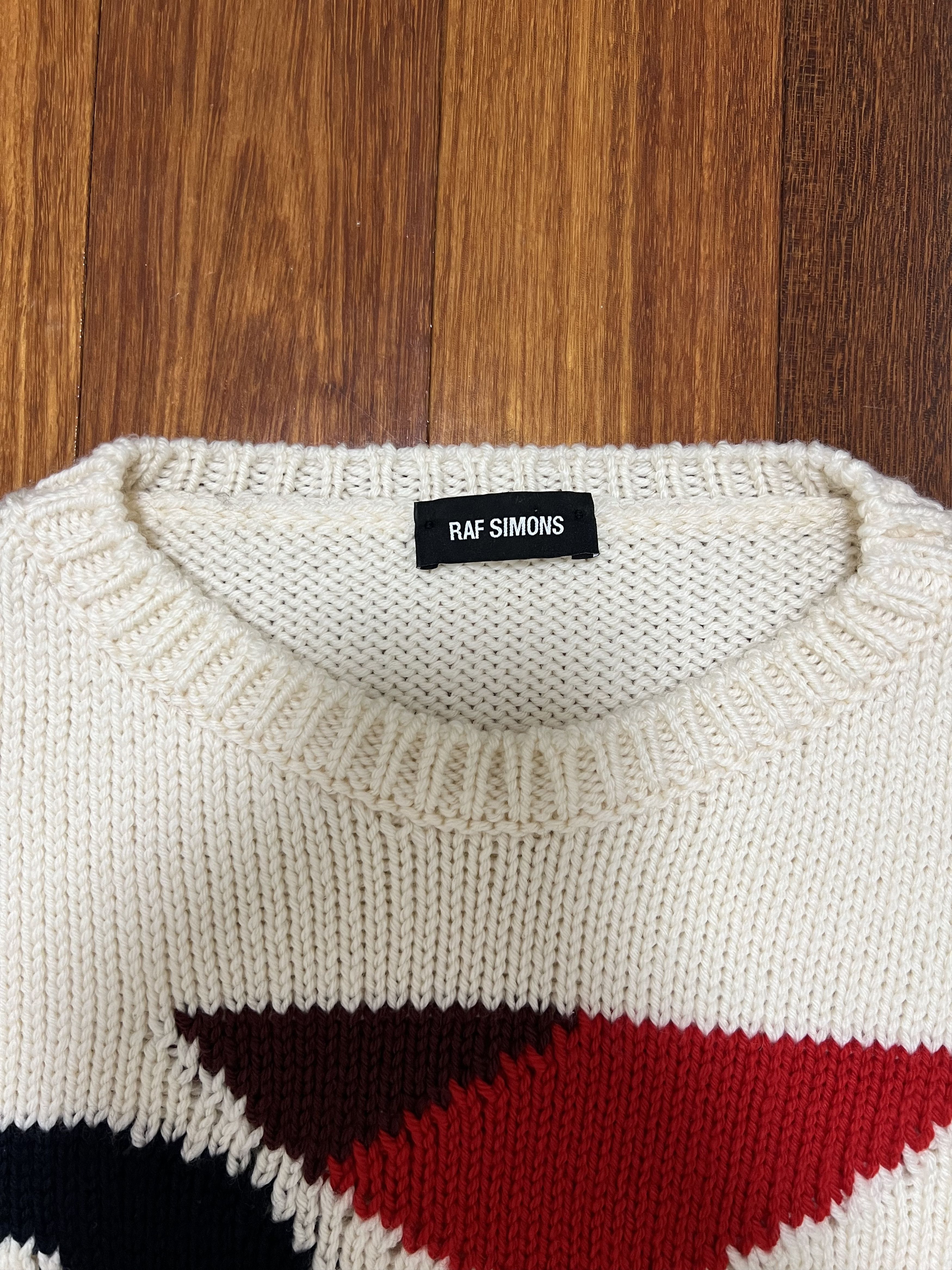 Raf Simons 💚 Raf Simons RS Cropped Wool Sweater Small Size US S / EU 44-46 / 1 - 8 Thumbnail