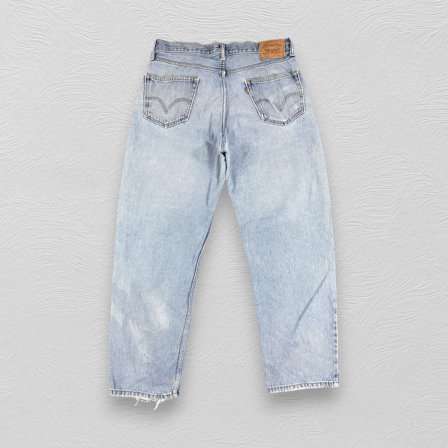 Levi's Vintage Levis 550 Jeans Medium Wash Relaxed Fit Denim KJ195 Size US 36 / EU 52 - 2 Thumbnail
