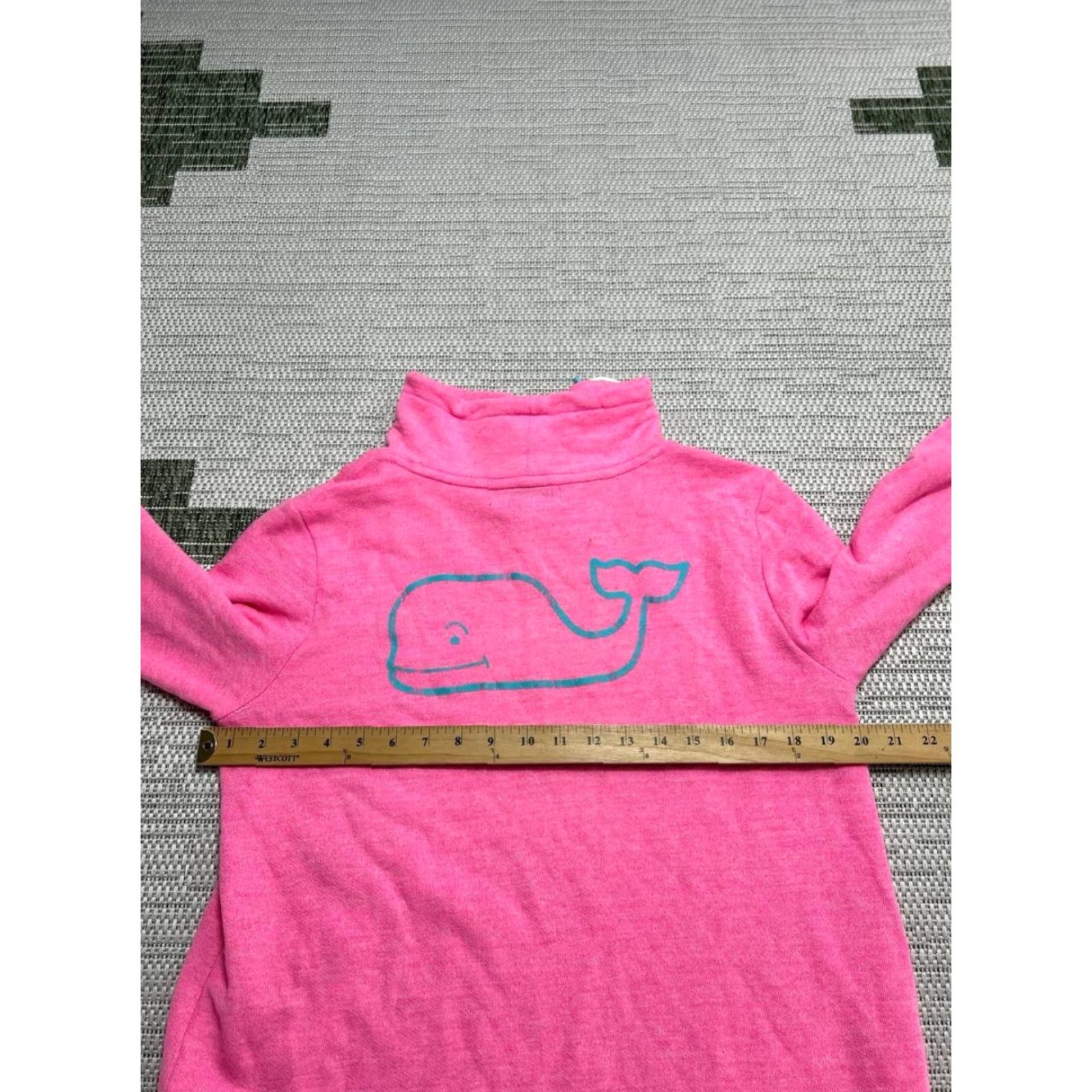 Vineyard Vines Vineyard Vines Sweatshirt Women Small Pink Cotton Logo Funnel Neck Size S / US 4 / IT 40 - 3 Thumbnail
