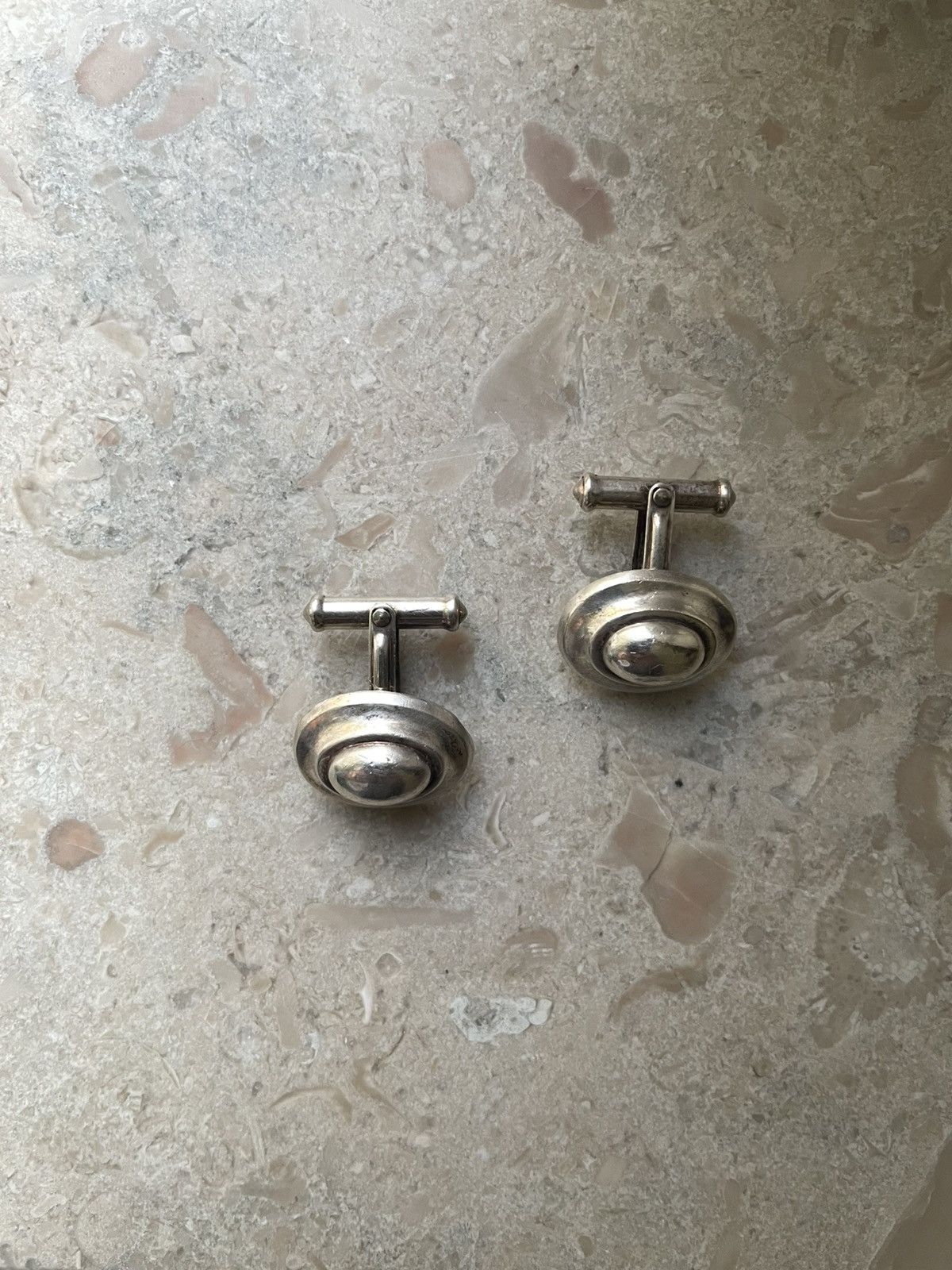 Donna Karan Vintage Donna Karan Sterling Silver Cufflinks Size ONE SIZE - 3 Thumbnail