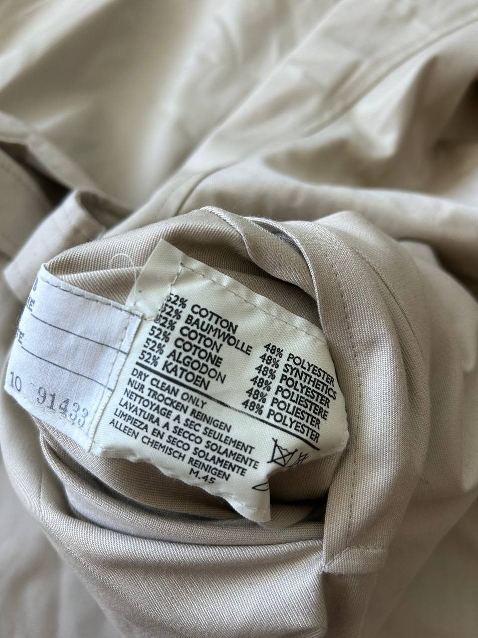 Aquascutum Aquascutum London Aqua 5 single-breasted trench coat beige Size M / US 6-8 / IT 42-44 - 8 Thumbnail