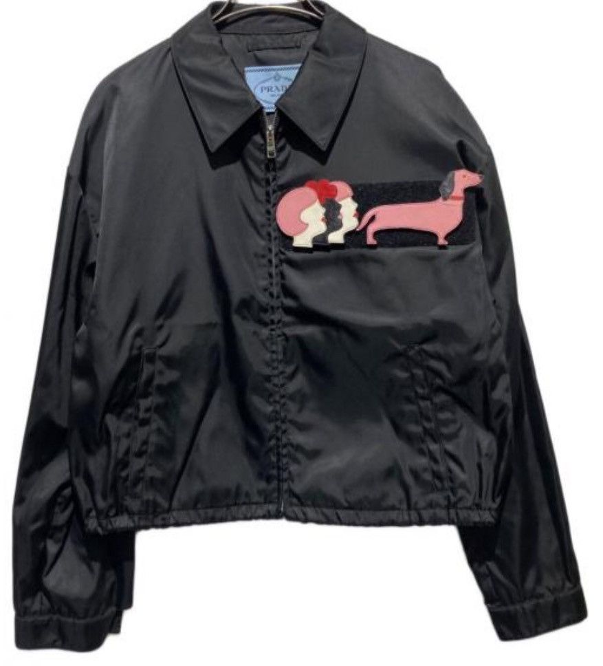 Prada Prada Saffiano Leather Comic Girl Patch Appliqué Size ONE SIZE - 3 Thumbnail
