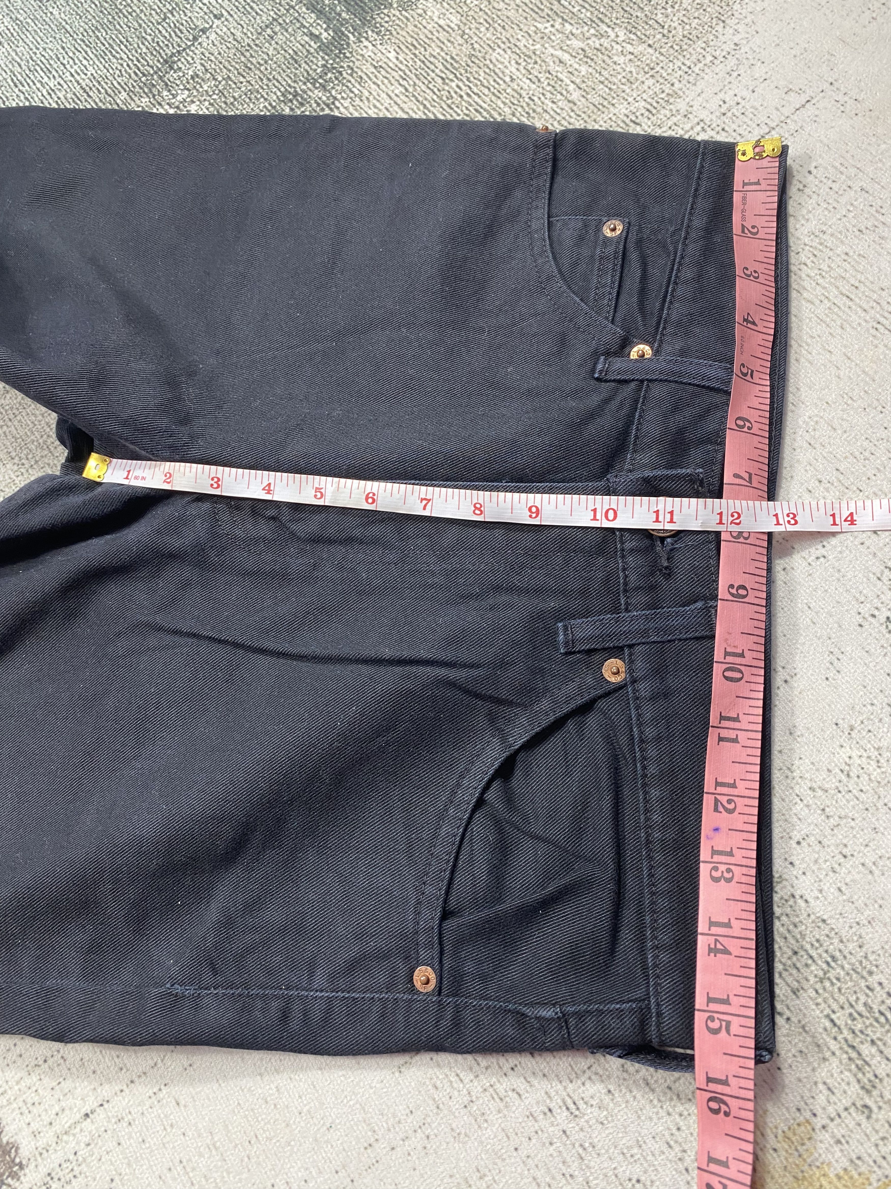 Levi's Levis 517 Jeans Bootcut Super Black Size US 31 - 13 Thumbnail
