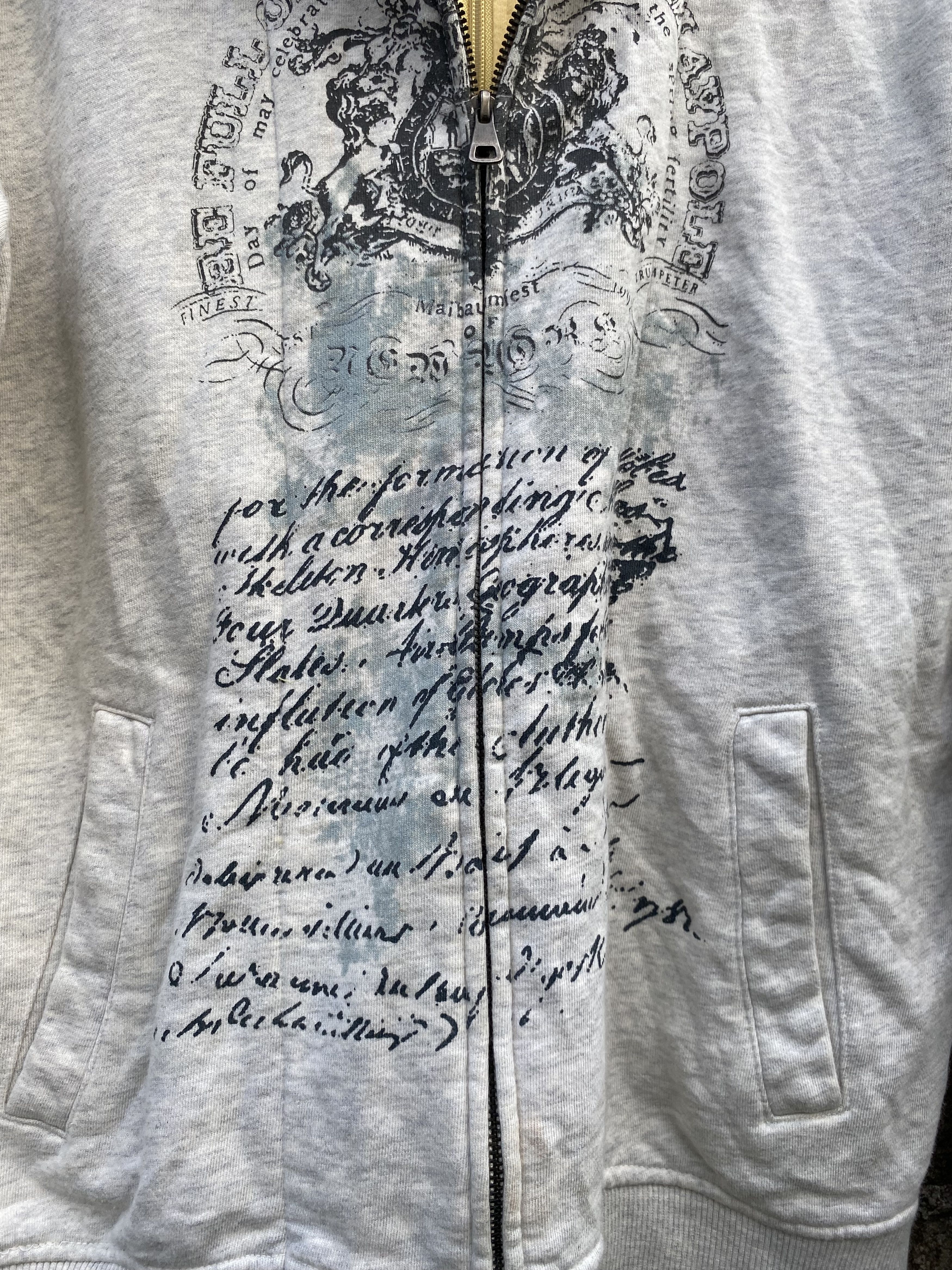 If Six Was Nine × Japanese Brand × Le Grande Bleu (L.G.B.) Vintage may&pole poem double layers zip hoodie Size US M / EU 48-50 / 2 - 6 Thumbnail