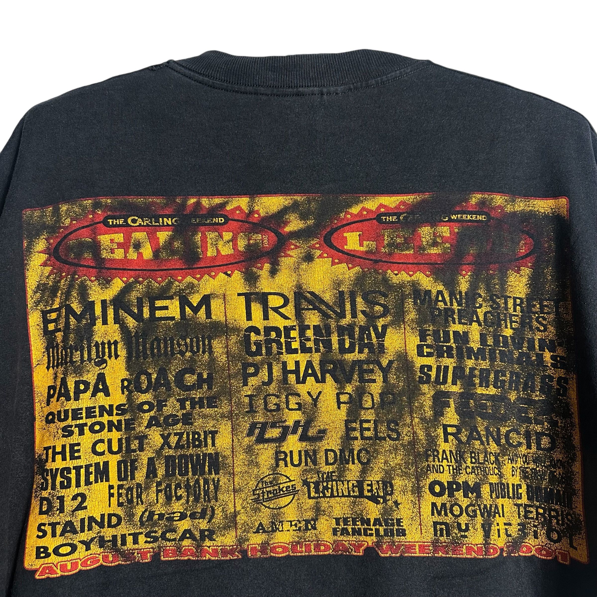 Band Tees 🔥RARE🔥Vintage The Carling Weekend Festival 2001 T-shirt Size US XL / EU 56 / 4 - 4 Thumbnail