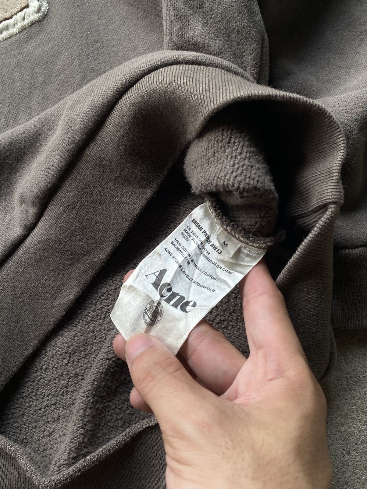 Acne Studios Acne Studio Brian Patch Sweater Size M 27/28 Size US M / EU 48-50 / 2 - 4 Thumbnail