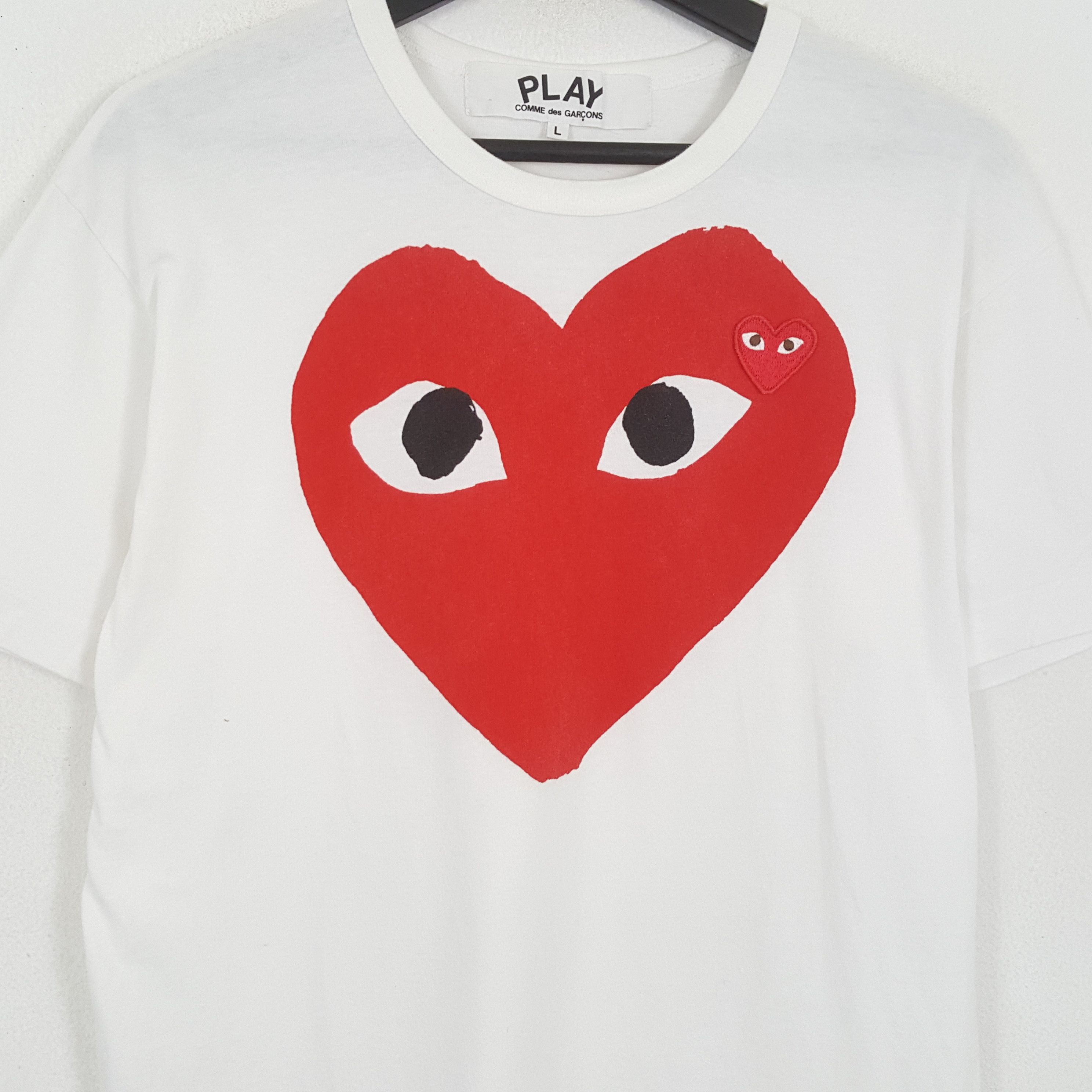 Comme des Garcons PLAY × Japanese Brand × Vintage COMME DES GARCONS PLAY Japanese Designer Tshirt Size US M / EU 48-50 / 2 - 2 Thumbnail