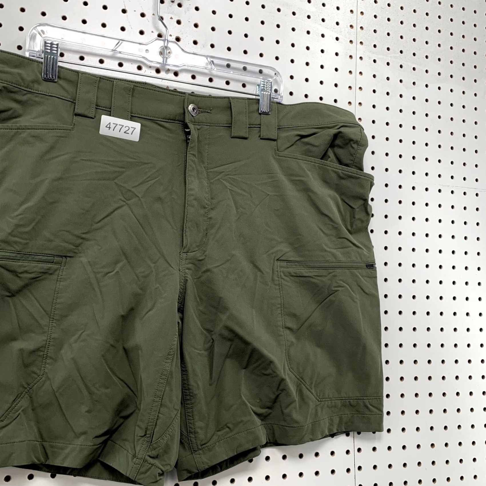 Vintage Duluth Hiking Cargo Shorts 42 Green Outdoor Stretch Casual Cargo Pocket Men 42 Regular Green Summer Fall 90s? Size US 42 / EU 58 - 6 Thumbnail