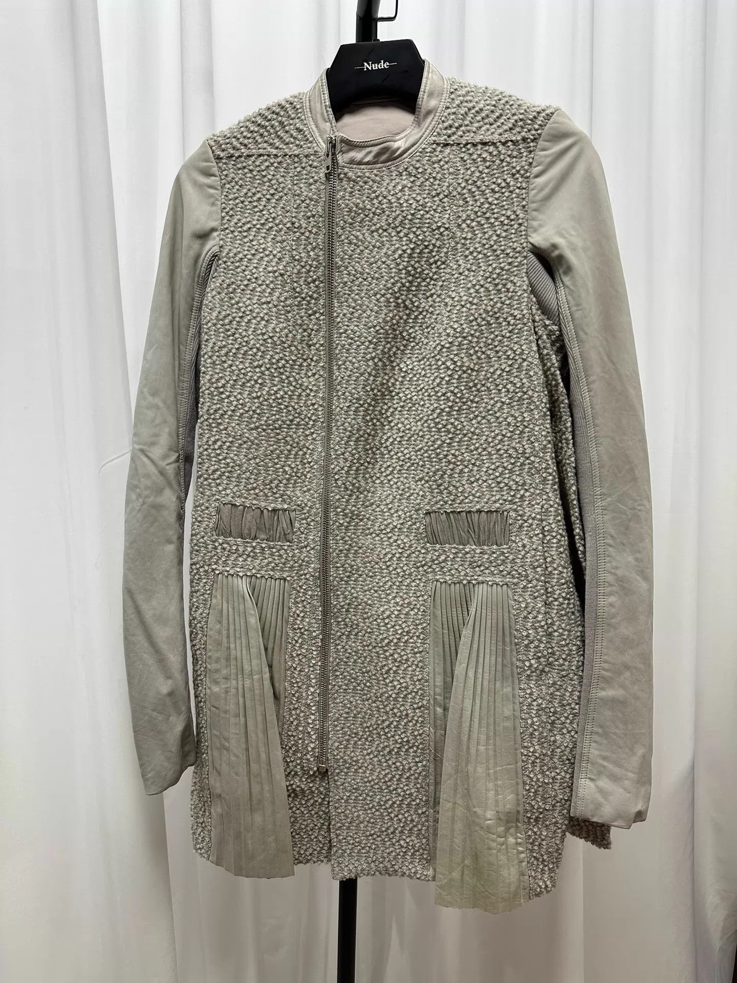 Rick Owens Rick Owens Cashmere & Lambskin Long Jacket 42 Size M / US 6-8 / IT 42-44 - 1 Thumbnail