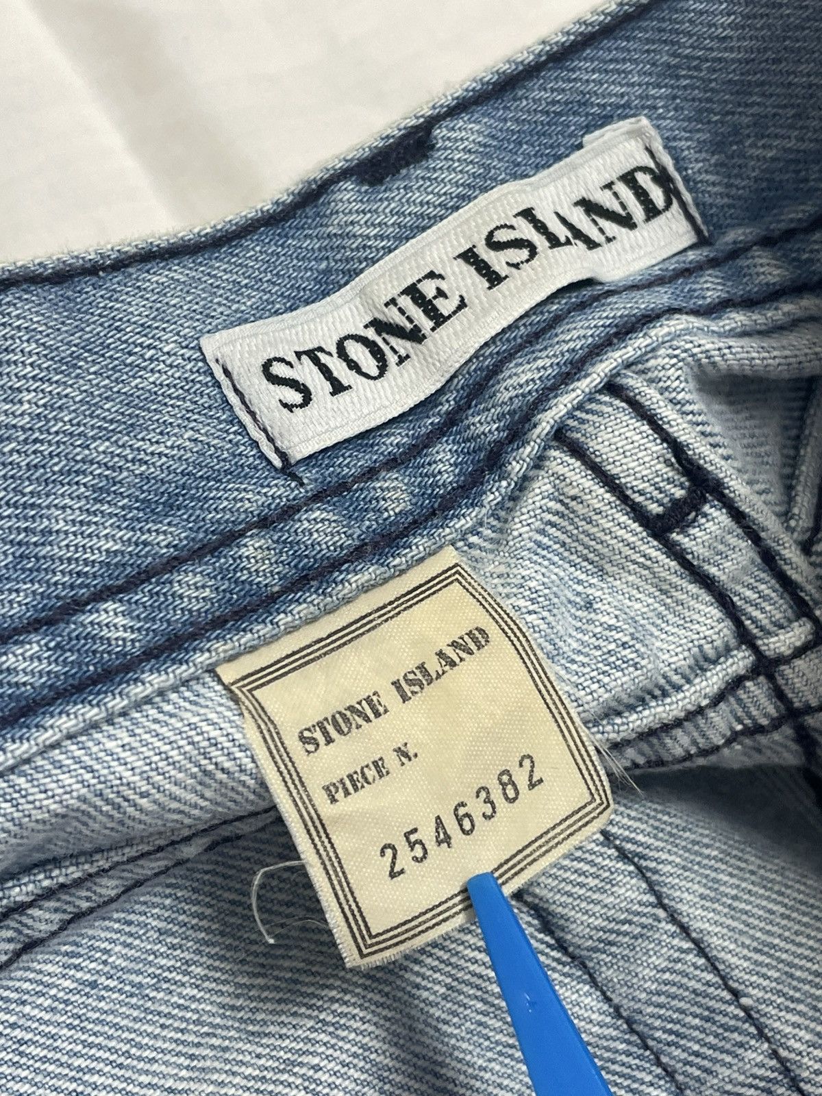 Stone Island Vintage Stone Island Women’s Jeans S/M 90s xCRYPTO GFTxRare Size US 42 / EU 58 - 7 Thumbnail