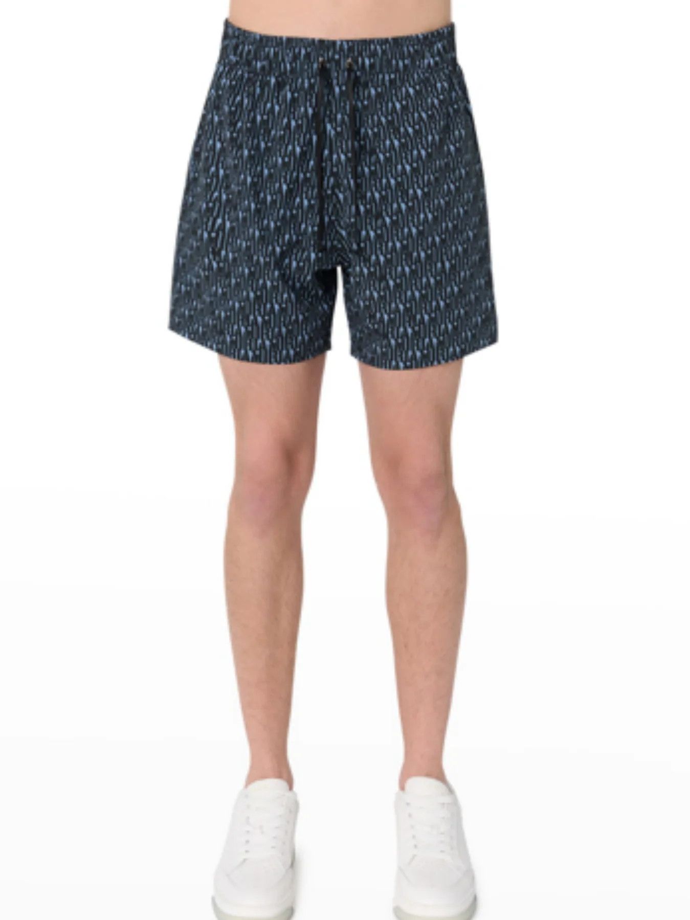 Amiri o1gr1nt0426 Allover Amiri Swim Trunk in Dusty Blue Size US 36 / EU 52 - 2 Thumbnail