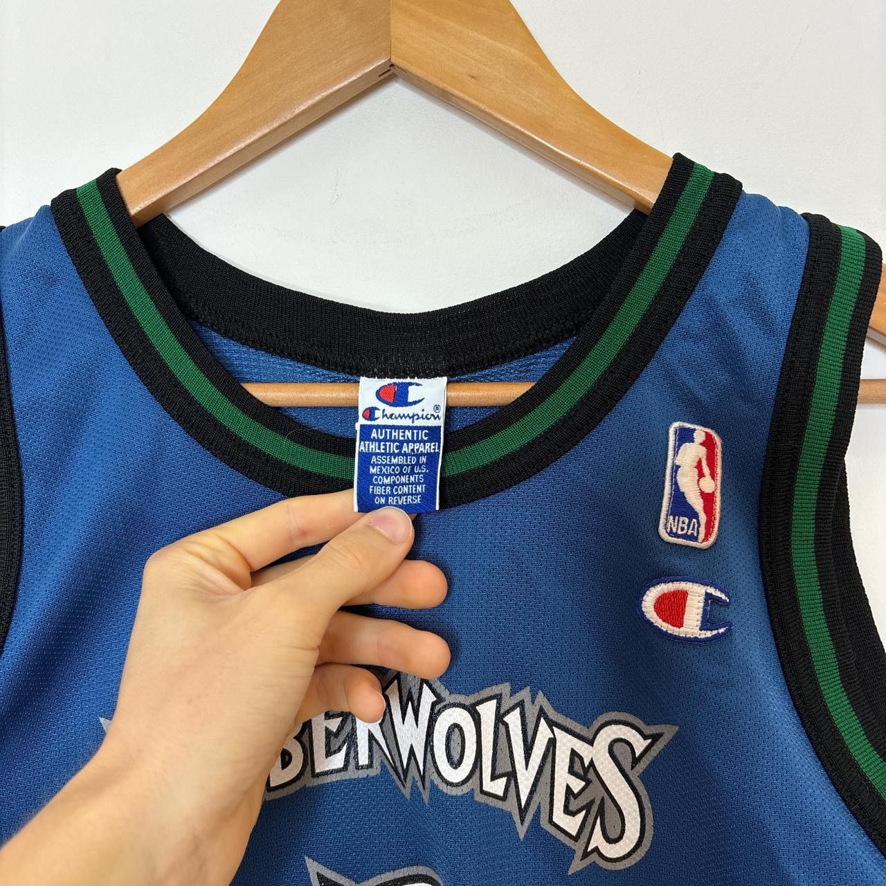 NBA Vintage Stephon Marbury Minnesota Timberwolves Jersey Size US S / EU 44-46 / 1 - 3 Thumbnail