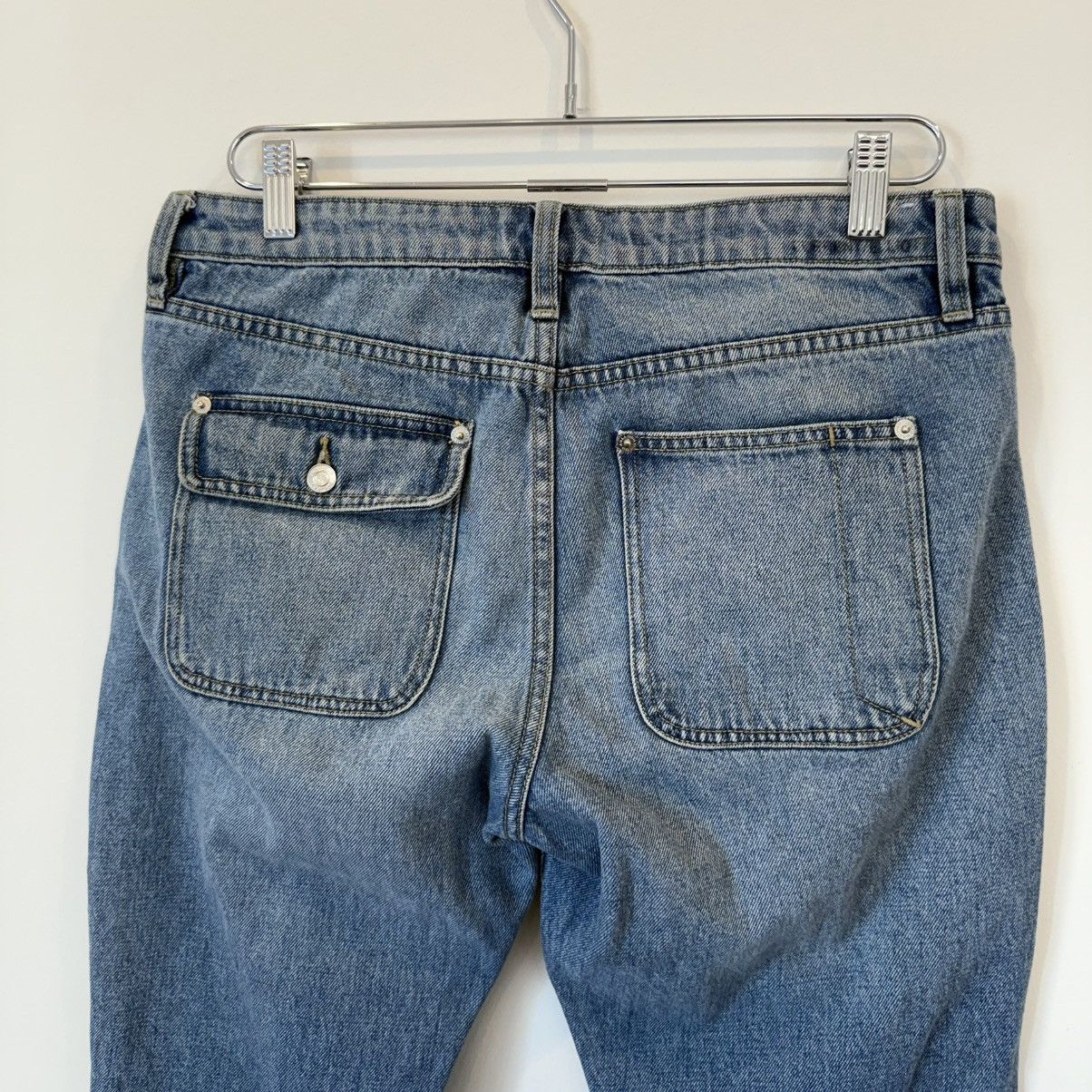 Current/Elliot Current/Elliot “The Cropped Boot” Faded Bootcut Flare Jeans Size US 29 - 8 Thumbnail