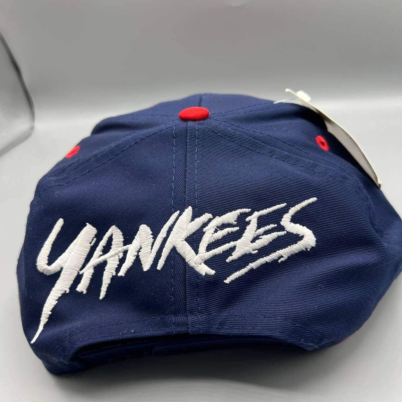 Signatures × Vintage New York Yankees Hat Men Blue Red Signatures MLB Snap Back Size ONE SIZE - 5 Thumbnail