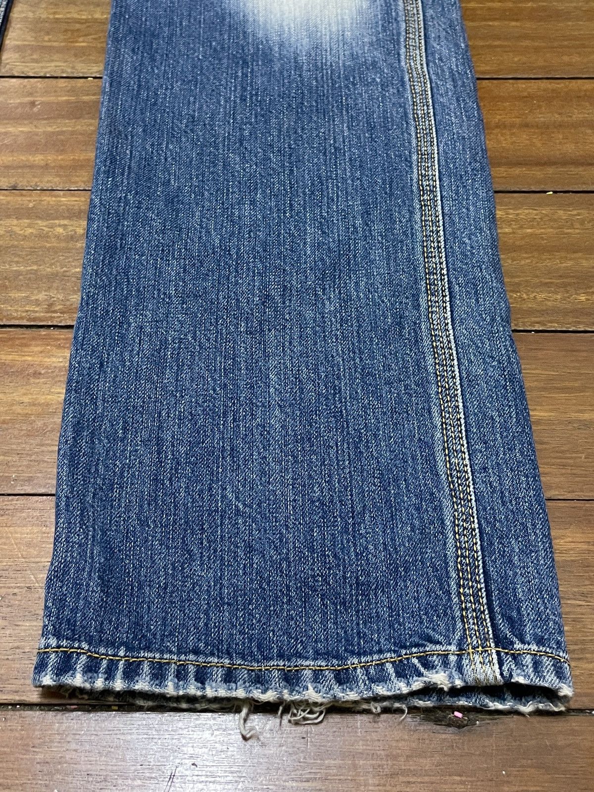 Diesel × Vintage Rare Design Vintage Diesel Distressed Carpenter Jeans 1990s Size US 30 / EU 46 - 6 Thumbnail