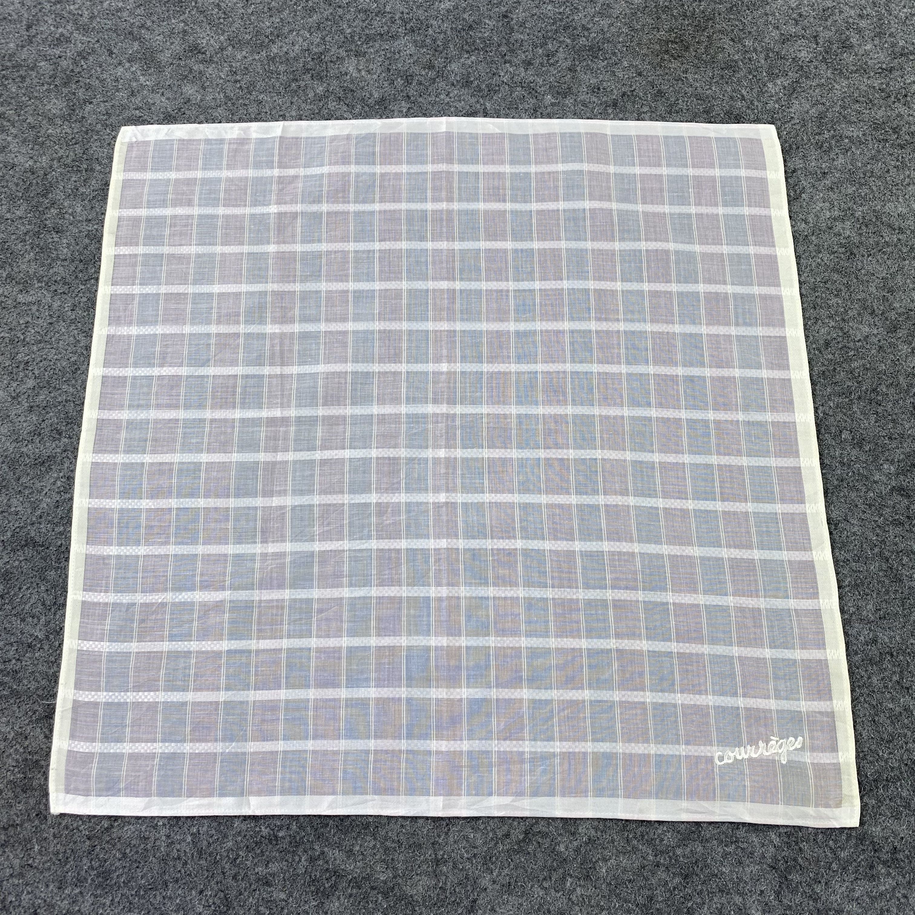 Courreges Courreges Homme Handkerchief / Neckerchief / Bandana-B1226 Size ONE SIZE - 3 Thumbnail