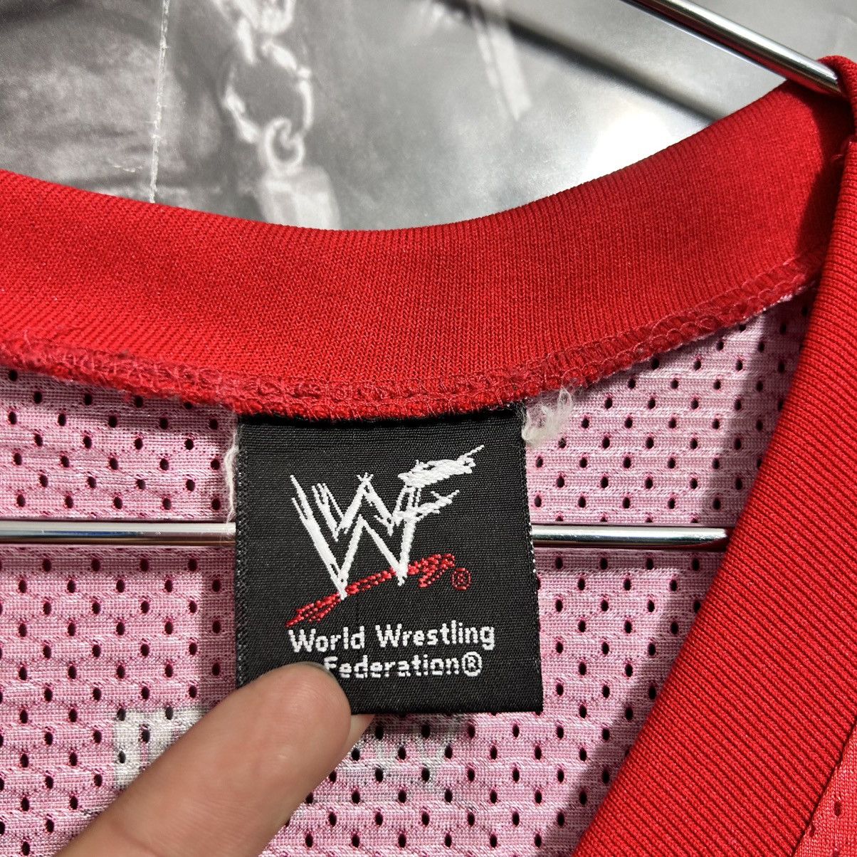 Vintage × WWE × WWF KURT ANGLE JERSEY VINTAGE 2001 WWF Size US XL / EU 56 / 4 - 8 Thumbnail