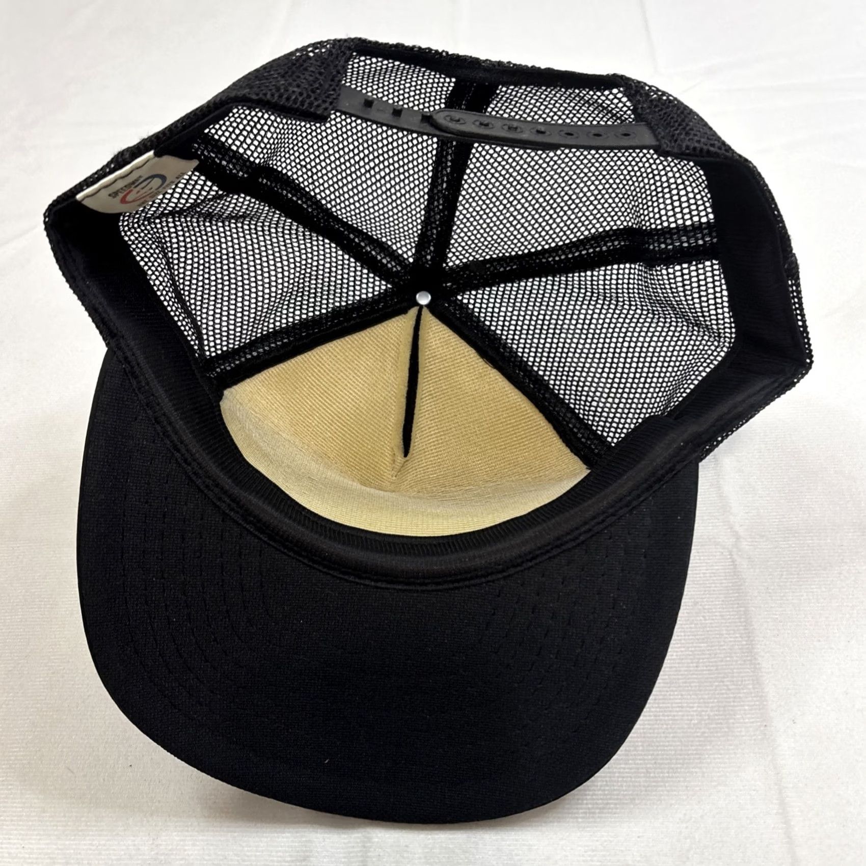 J Brand VINTAGE 80s Auto Shack Speedway Trucker Hat Adjustable Black Mens Size ONE SIZE - 7 Thumbnail