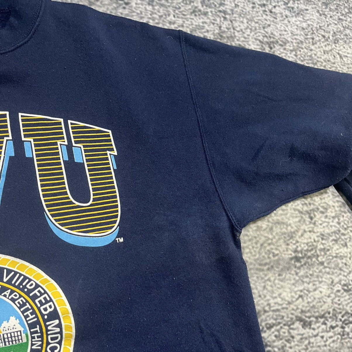 Vintage Vintage 90s West Virginia University Crewneck Sweatshirt Size US L / EU 52-54 / 3 - 4 Thumbnail