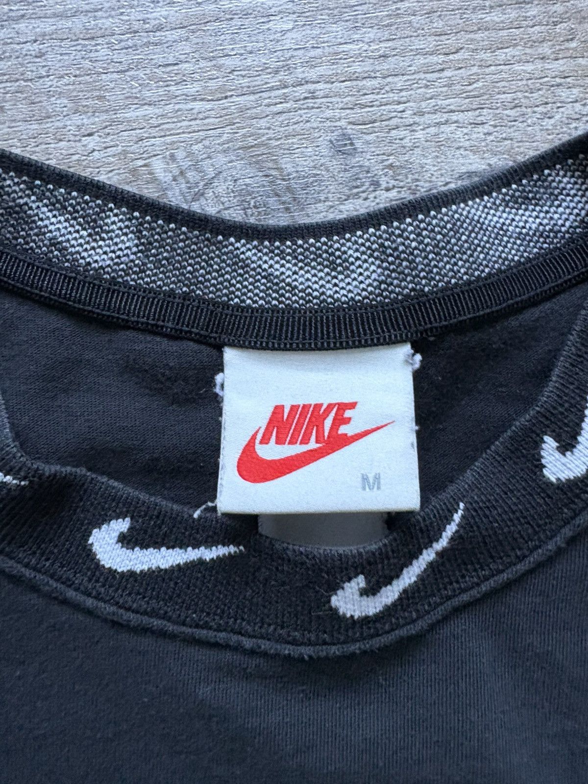 Nike × Stussy Nike Stussy NRG BR Long Sleeve knit Top medium black Size US M / EU 48-50 / 2 - 3 Thumbnail