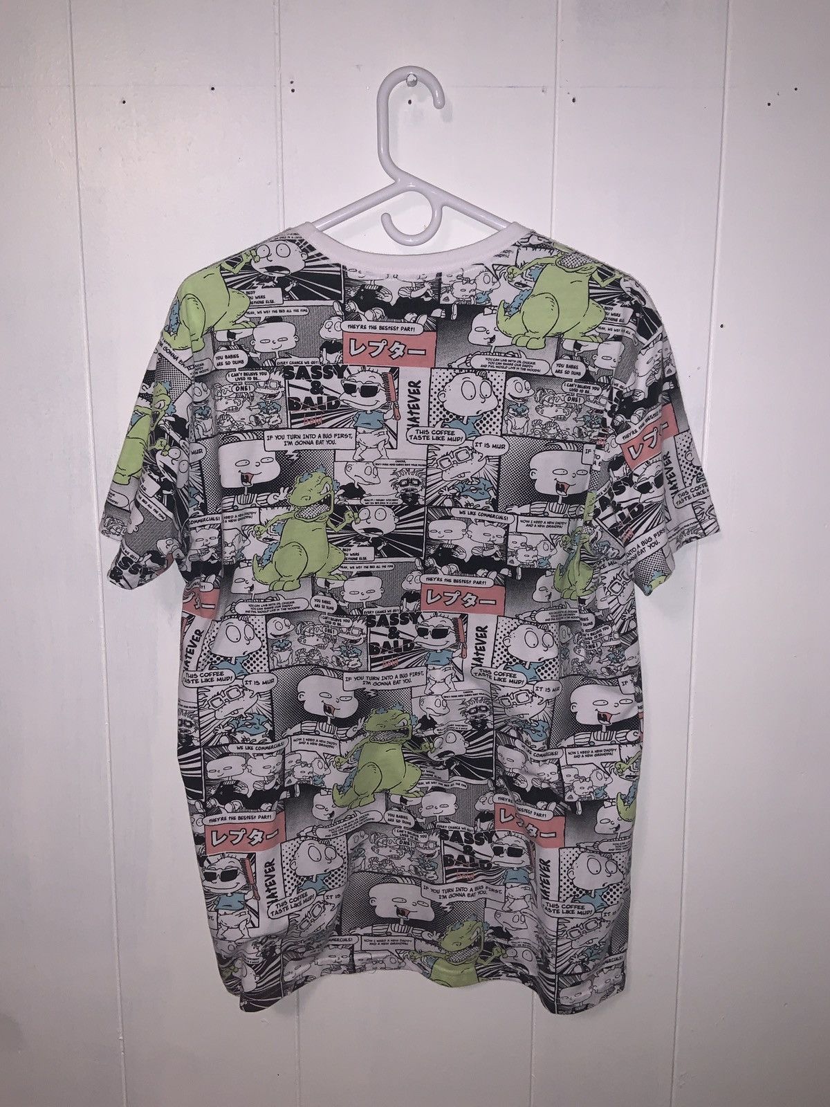 Nickelodeon Men’s Nickelodeon Rugrats AOP T Shirt - Size Large Size US L / EU 52-54 / 3 - 6 Thumbnail