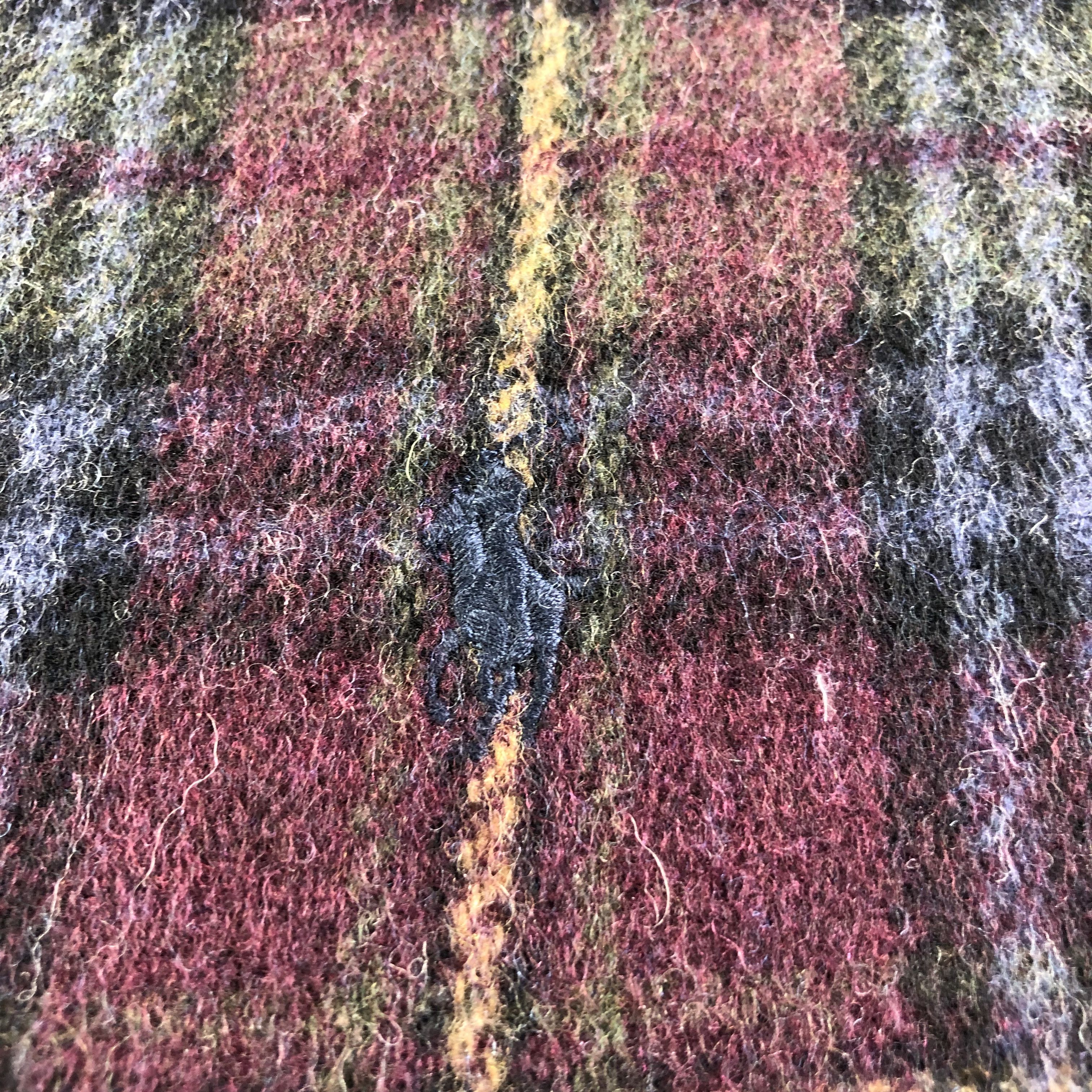 Polo Ralph Lauren Polo Ralph Lauren Tartan Wool Scarf Muffler V1893 Size ONE SIZE - 5 Thumbnail