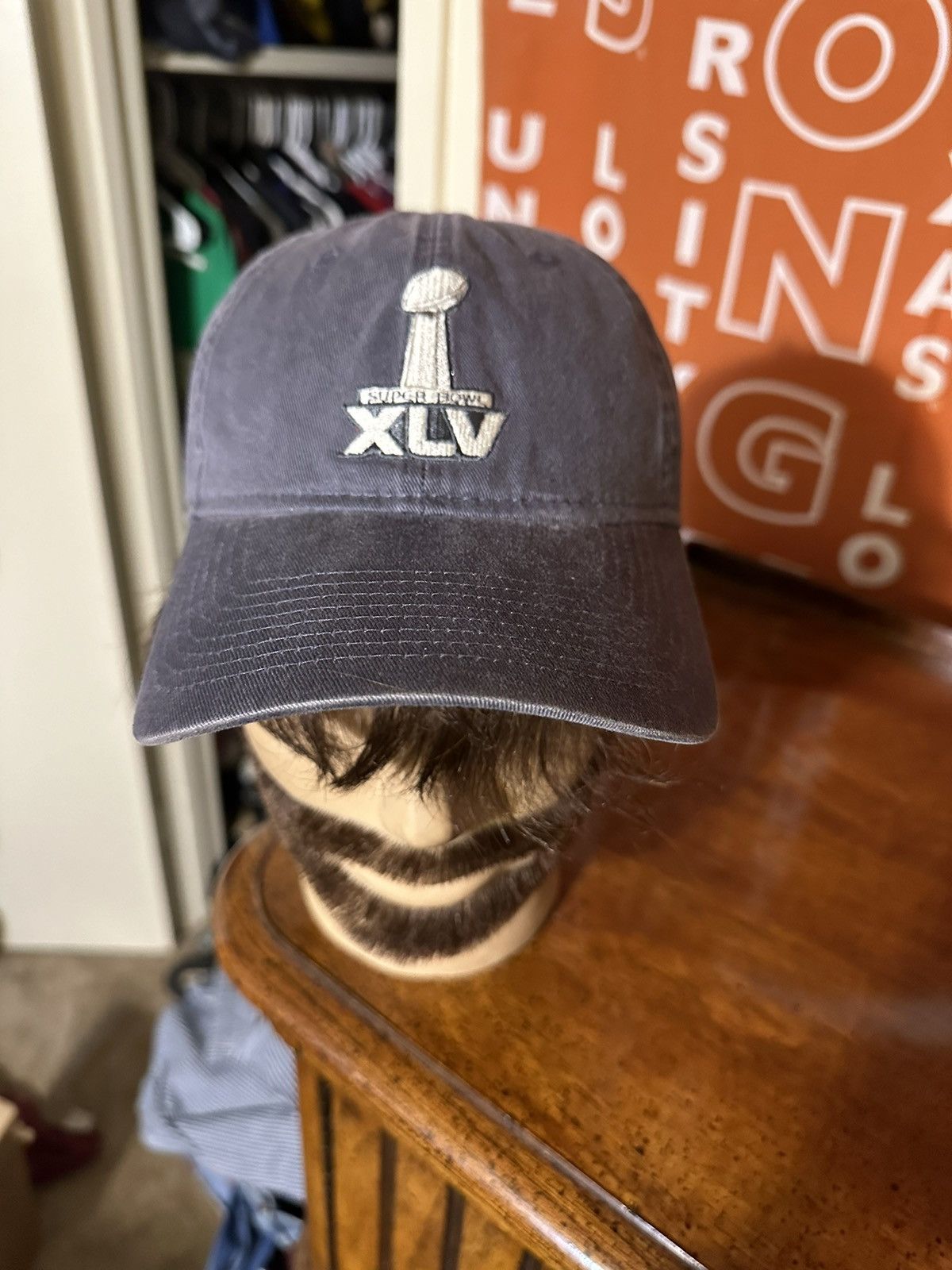 NFL × Reebok × Vintage Vintage NFL Reebok Super Bowl “North Texas” hat 2011 Size ONE SIZE - 2 Thumbnail