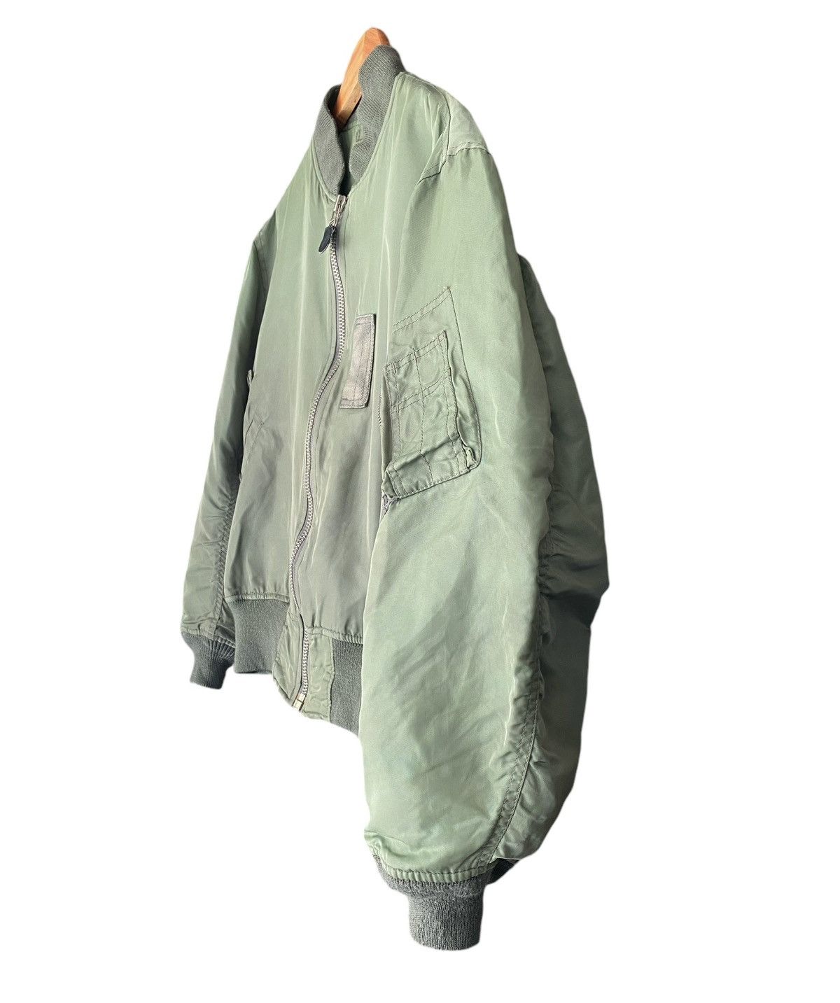 Vintage Vintage🔥MA-1 PRACT Bomber Jacket Size US M / EU 48-50 / 2 - 6 Thumbnail
