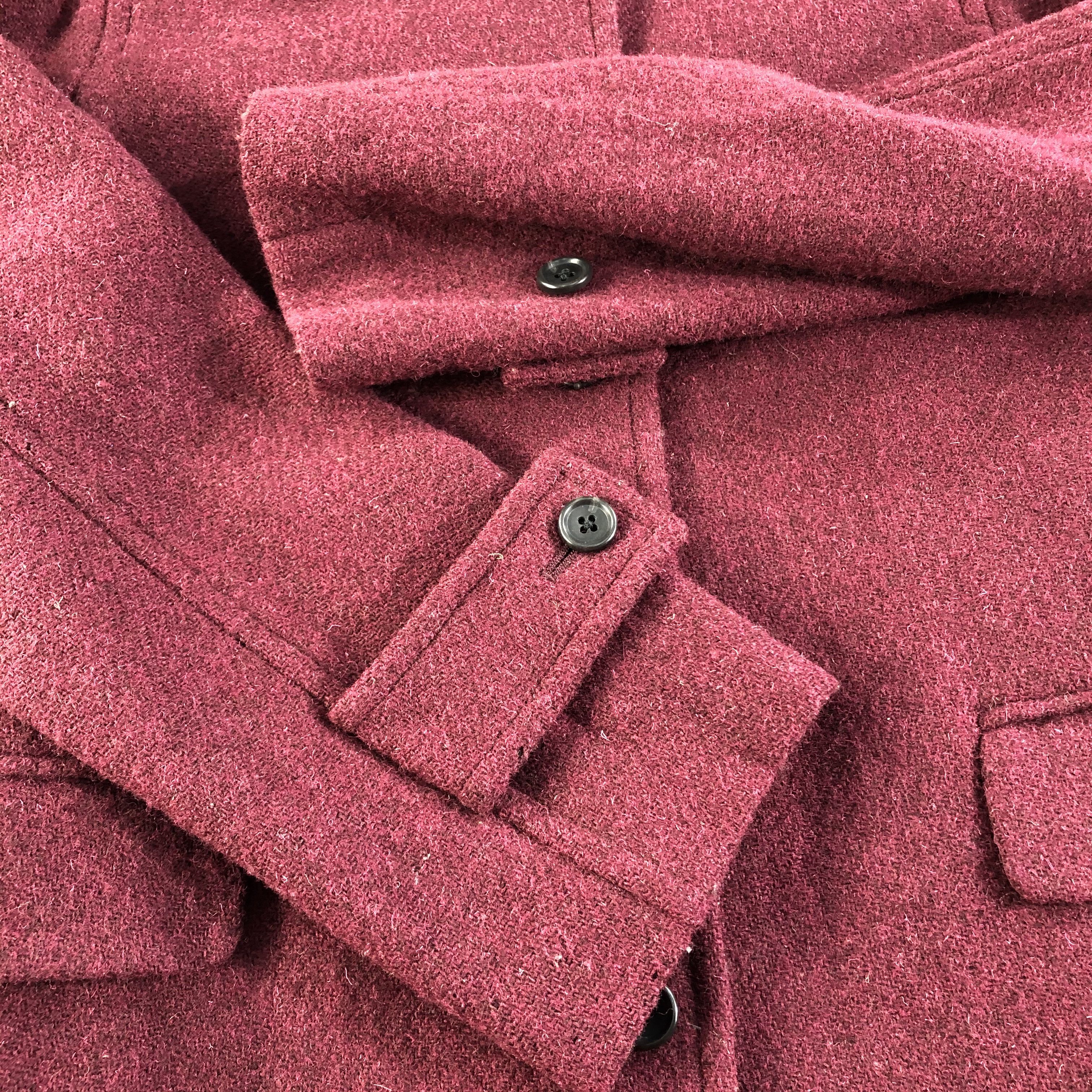 Margaret Howell Harris Tweed x Margaret Howell Wool Peacoat Jacket JC320 Size M / US 6-8 / IT 42-44 - 4 Thumbnail