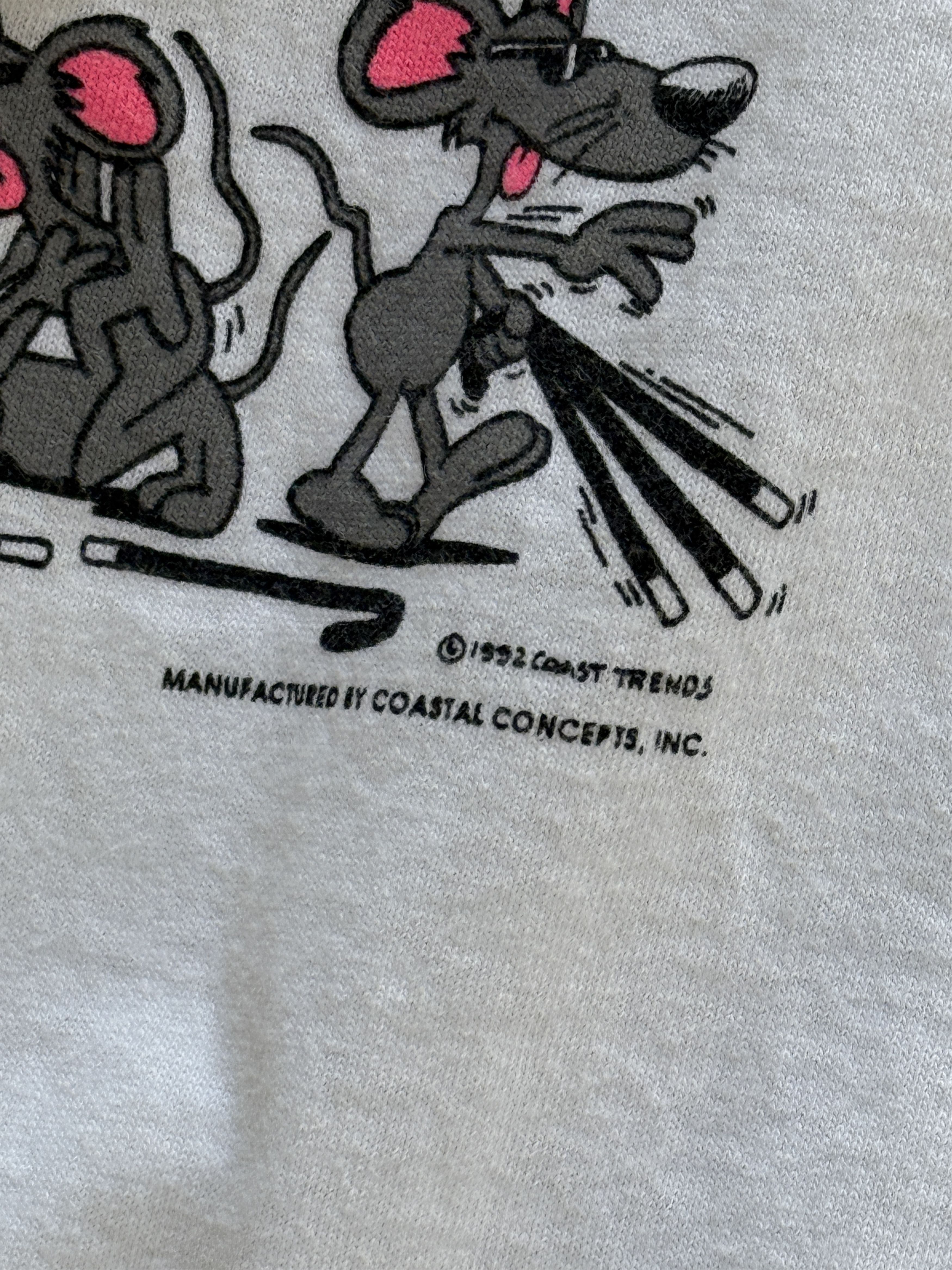 Vintage Three Blind Mice vintage 92' single stitch white t-shirt - L Size US L / EU 52-54 / 3 - 3 Thumbnail