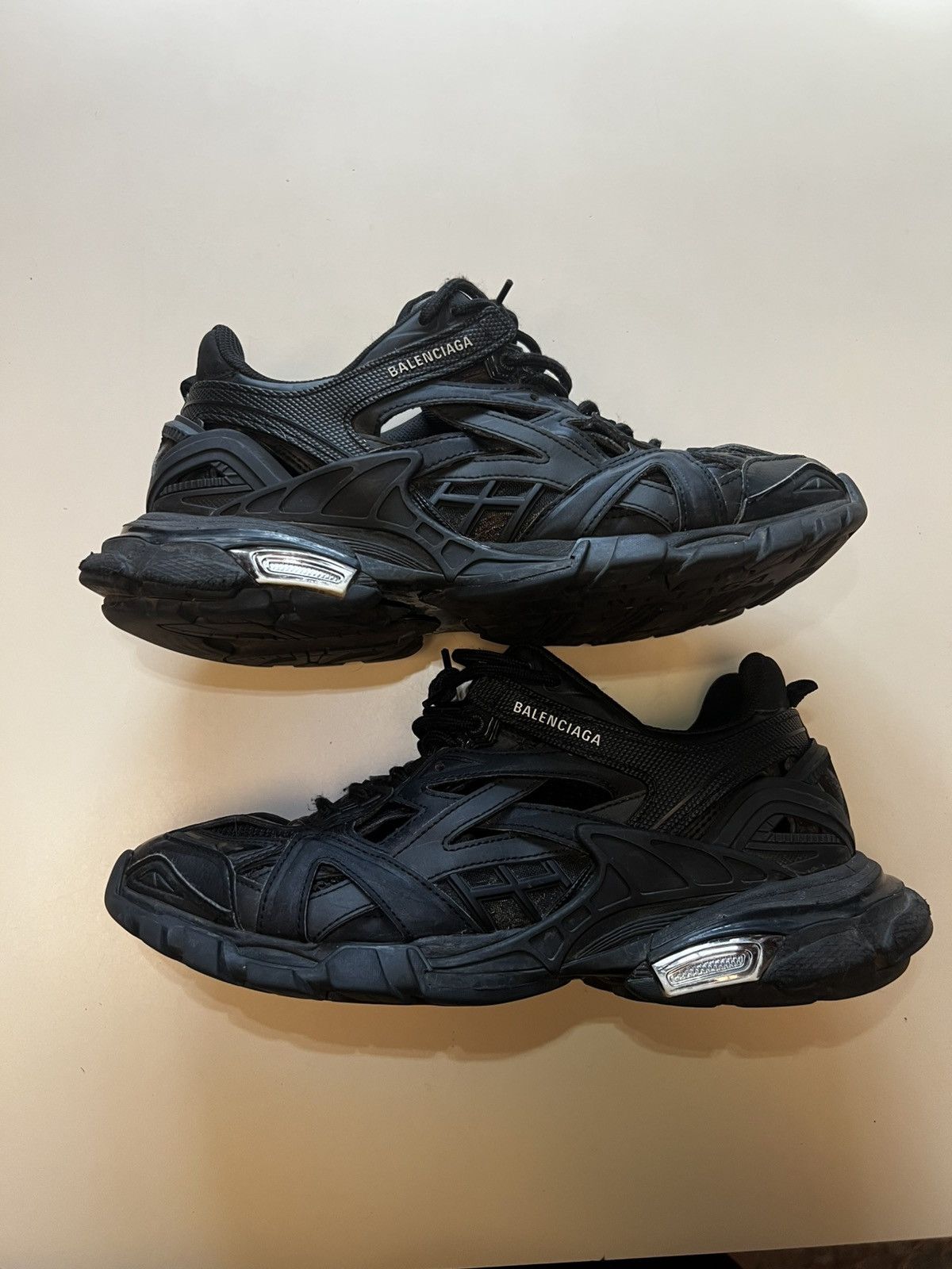 Balenciaga Balenciaga Track2 black sneaker Size US 9 / EU 42 - 1 Thumbnail