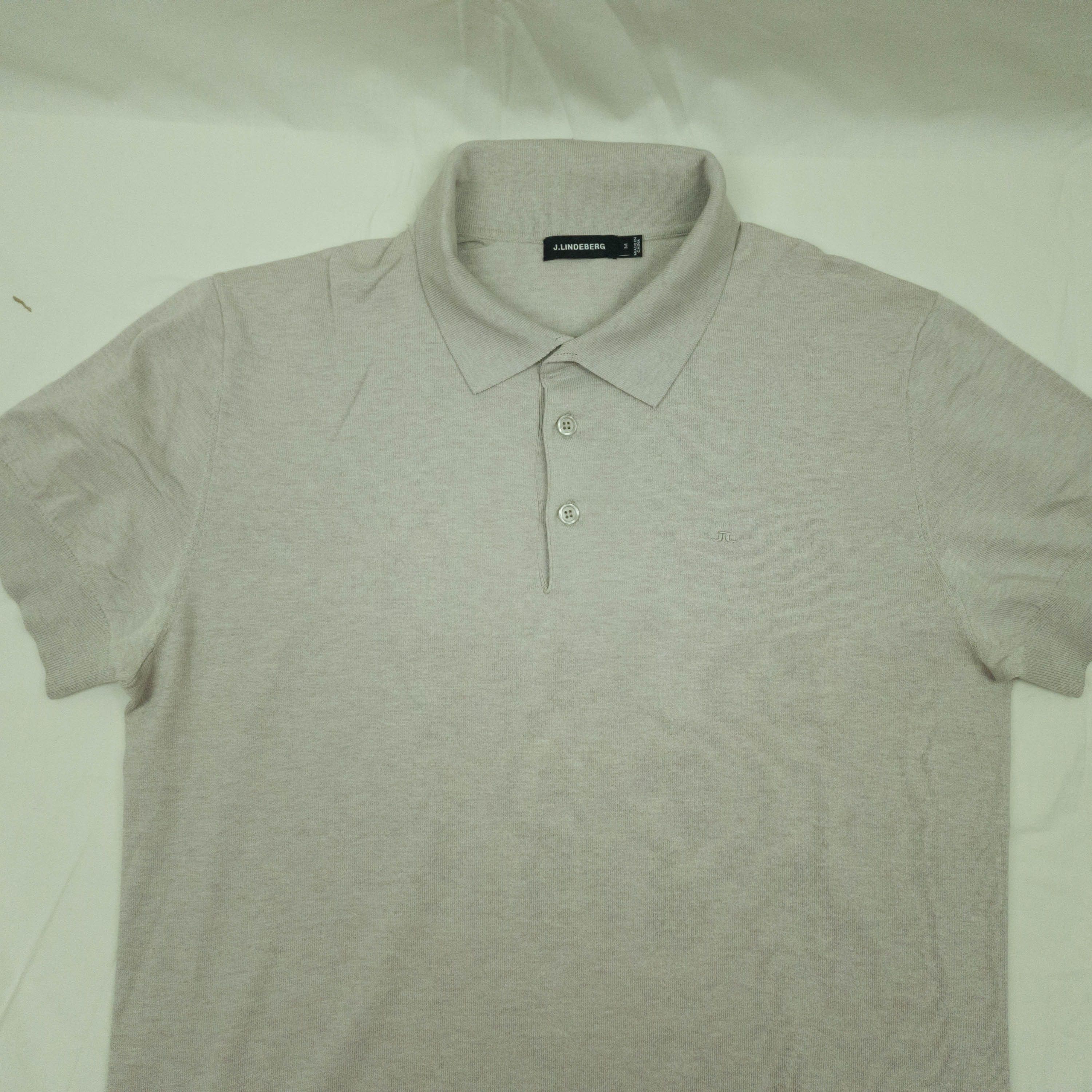 J.Lindeberg J.Lindeberg mens polo top silk cotton size S-M ( LABEL M) Size US M / EU 48-50 / 2 - 5 Thumbnail