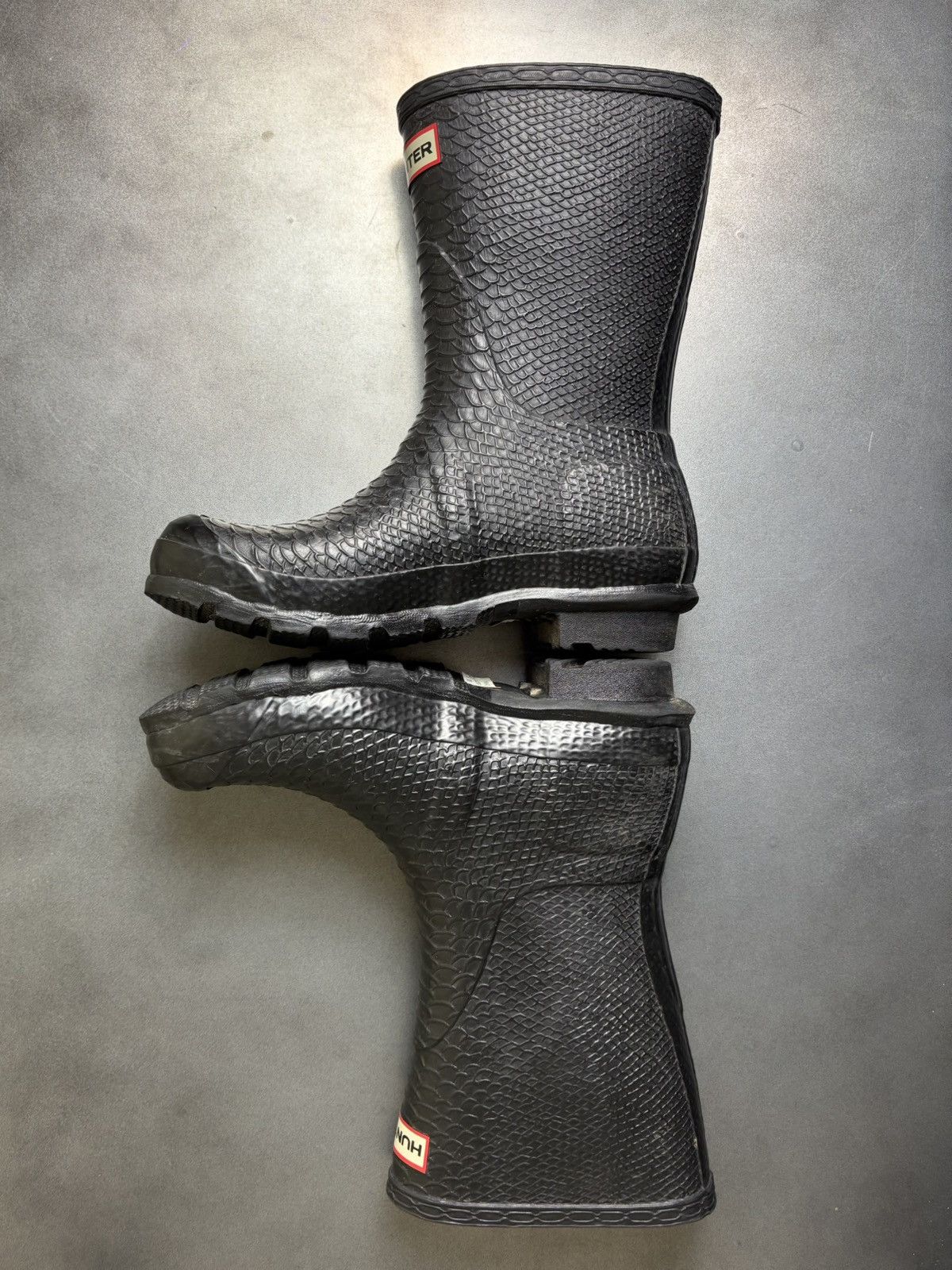 Hunter Hunter Carnaby Boa Short Hunter Boots Rain Snake Rain Rubber Size US 7 / IT 37 - 16 Thumbnail