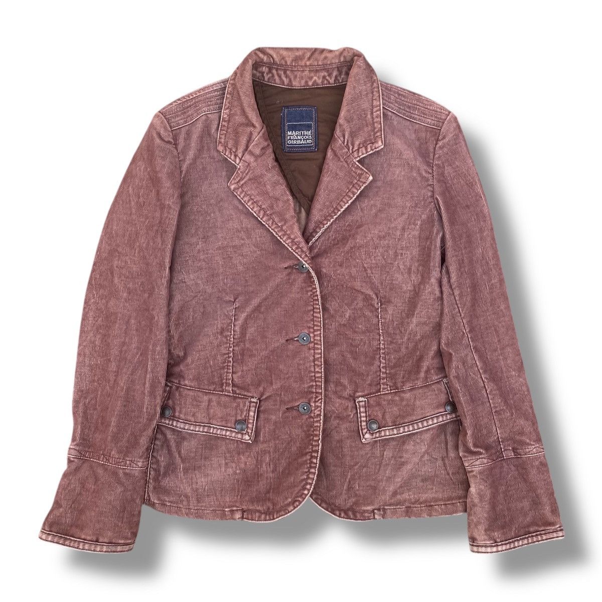 Marithe + Francois Girbaud Vintage 90s Marithe Francois Gibraud Corduroy Jacket. #F9 Size M / US 6-8 / IT 42-44 - 1 Thumbnail