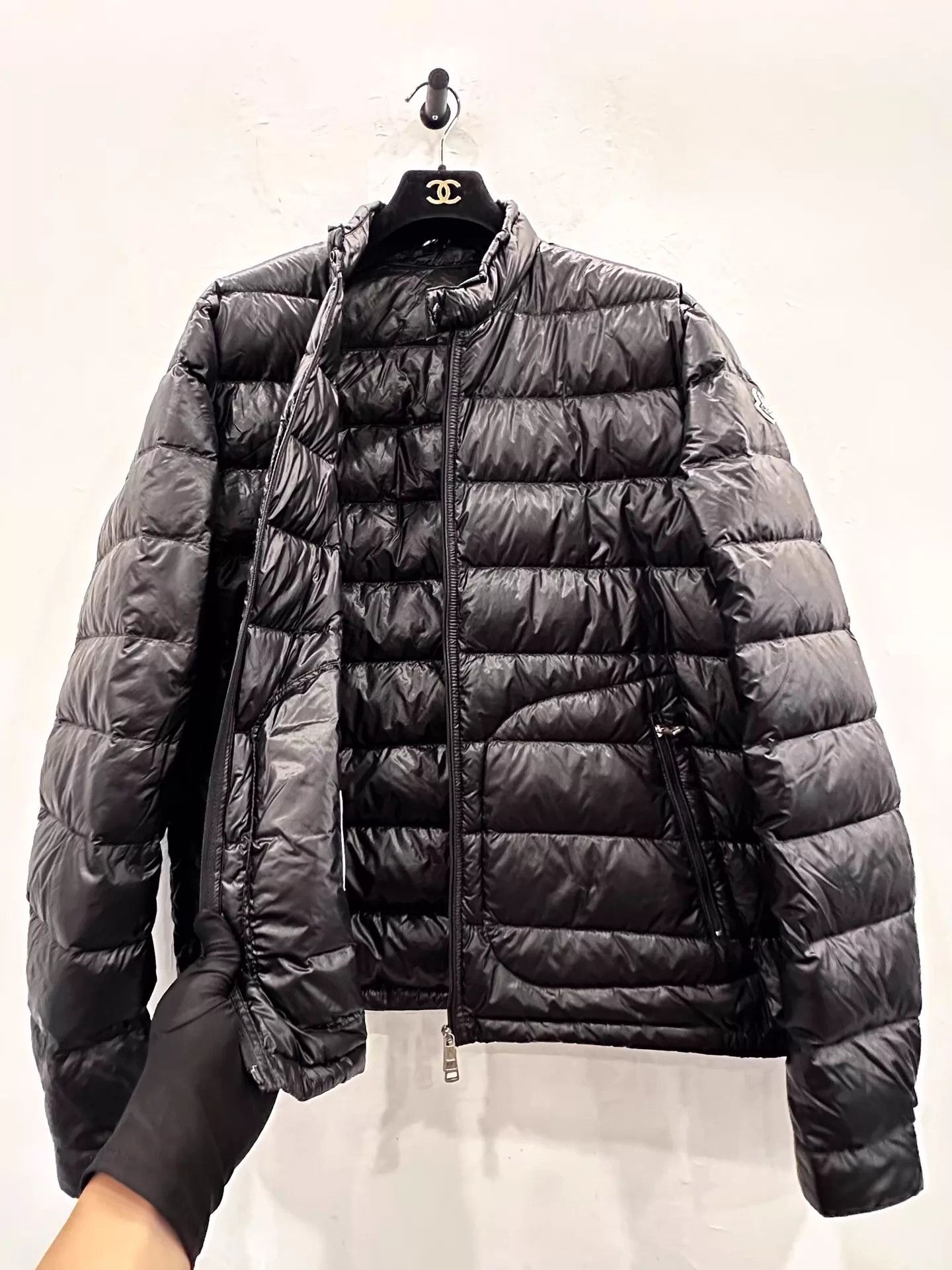 Moncler Moncler Acorus Side Logo Black Puffer Jacket 4 New Size S / US 4 / IT 40 - 4 Thumbnail