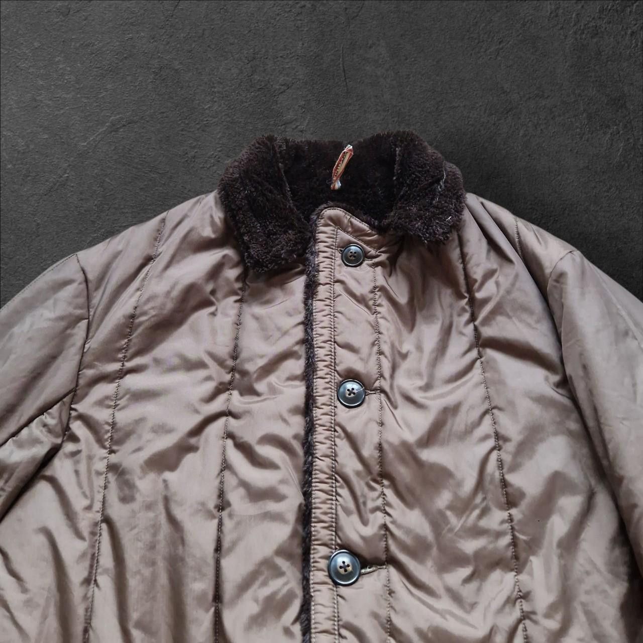 45rpm mens vintage brown 45rpm winter jacket Size US L / EU 52-54 / 3 - 3 Thumbnail